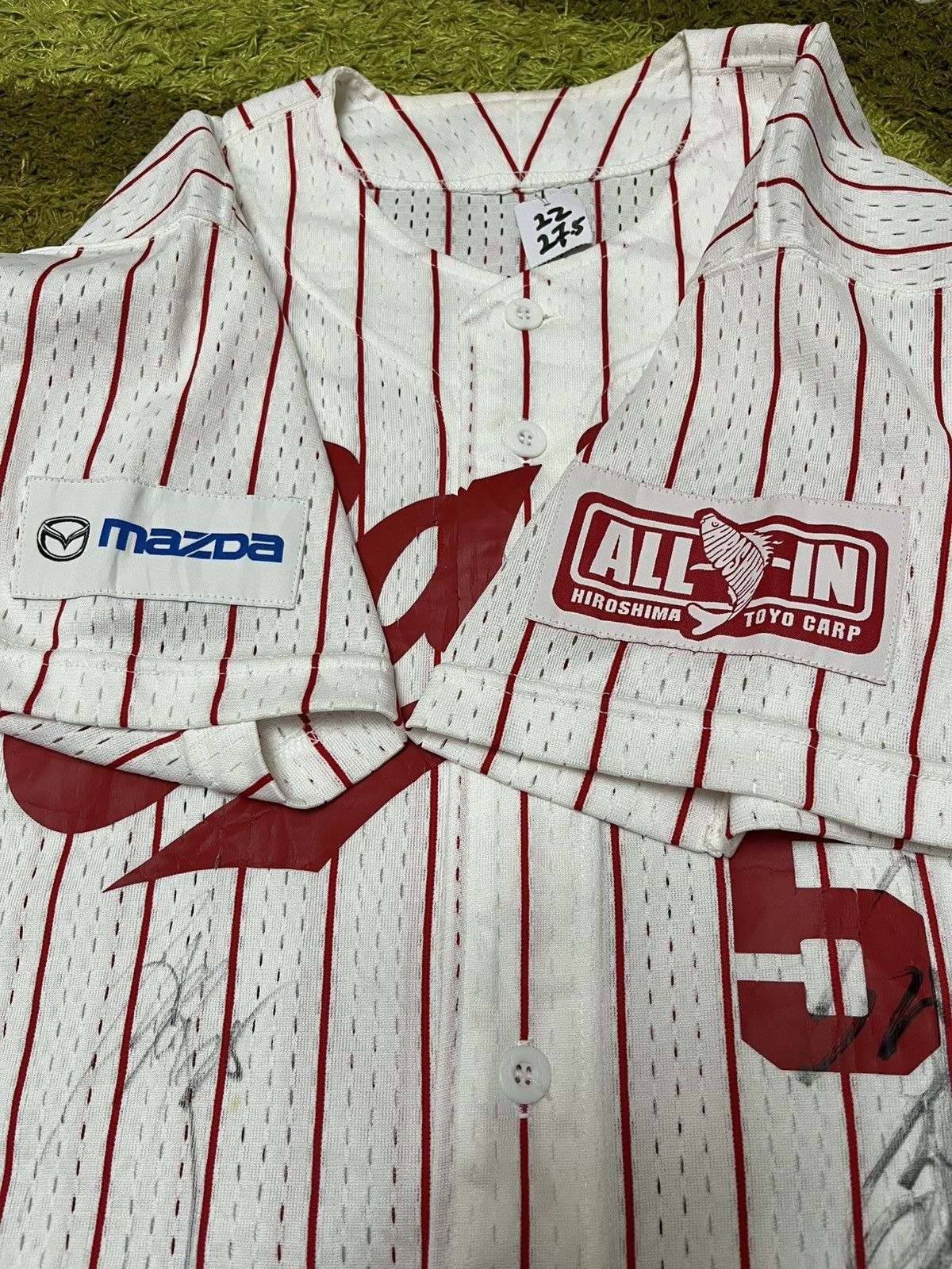 Mizuno Mizuno Toyo Hiroshima Carp Baseball Jersey Size US M / EU 48-50 / 2 - 5 Thumbnail