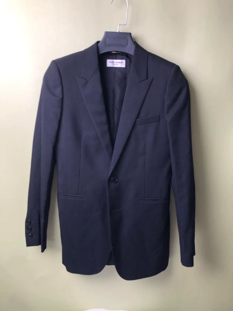 Saint Laurent Paris Saint Laurent YSL Suit Jacket Size 34 Size US XS / EU 42 / 0 - 1 Thumbnail