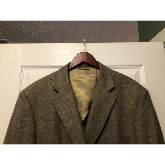 Other Ibiza men's 48%wool 32%silk 20%linen sport coat blazer 46R Size 46R - 2 Thumbnail