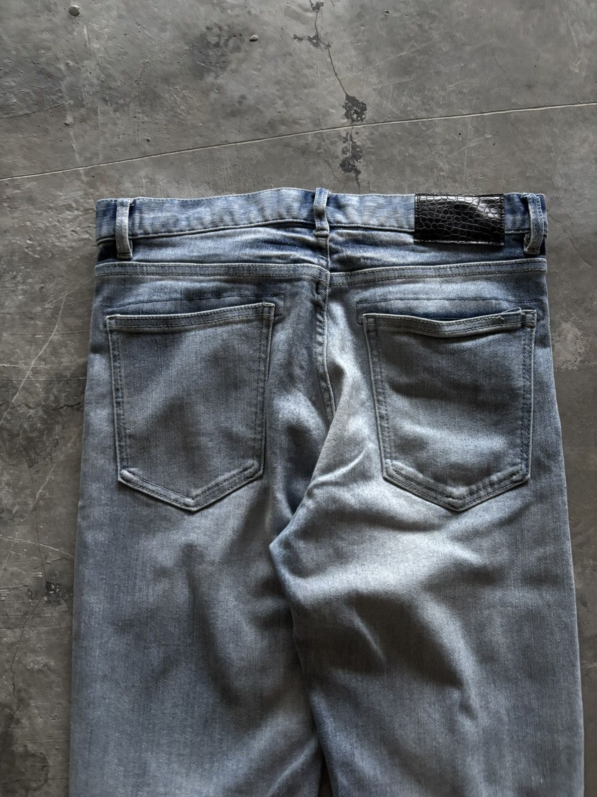 semanticdesign SEMANTIC DESIGN slim skinny hedi slimane style distressed Size US 29 - 12 Thumbnail