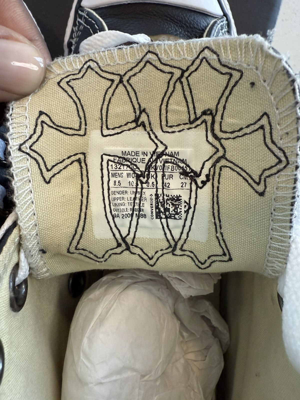 Chrome Hearts Chrome Hearts Converse Size US 8.5 / EU 41-42 - 17 Thumbnail
