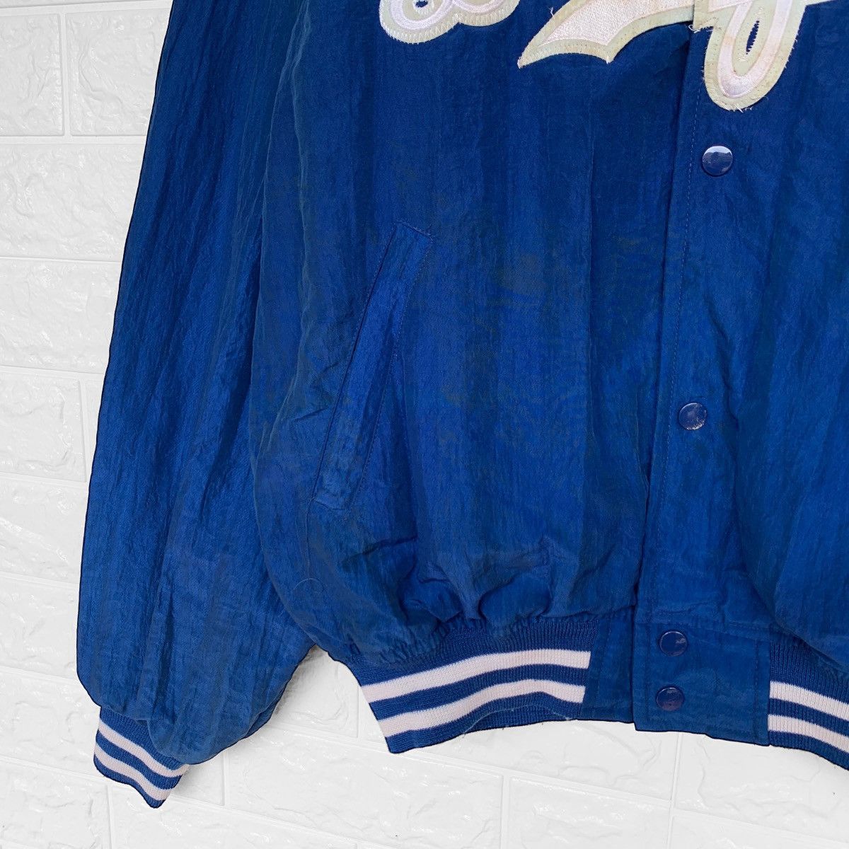 MLB Vintage 90s Starter MLB Dodgers Varsity Baseball Jacket Size US L / EU 52-54 / 3 - 6 Thumbnail