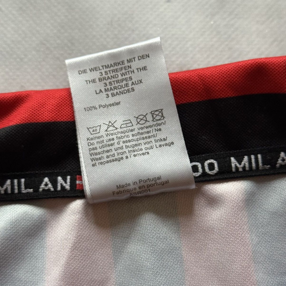 Vintage Retro Replica Adidas Milan 1999-00 Red Home Shirt Jersey Tee Size US XL / EU 56 / 4 - 11 Thumbnail