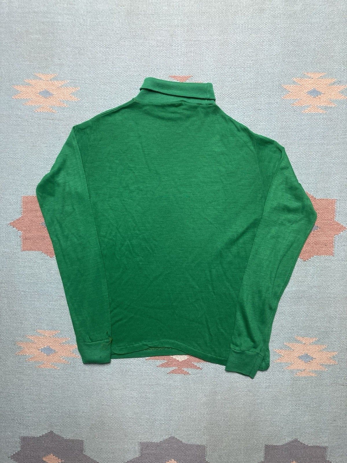 Vintage 60s 70s long sleeve t shirt roll neck soft 18 men’s small Size US S / EU 44-46 / 1 - 6 Thumbnail