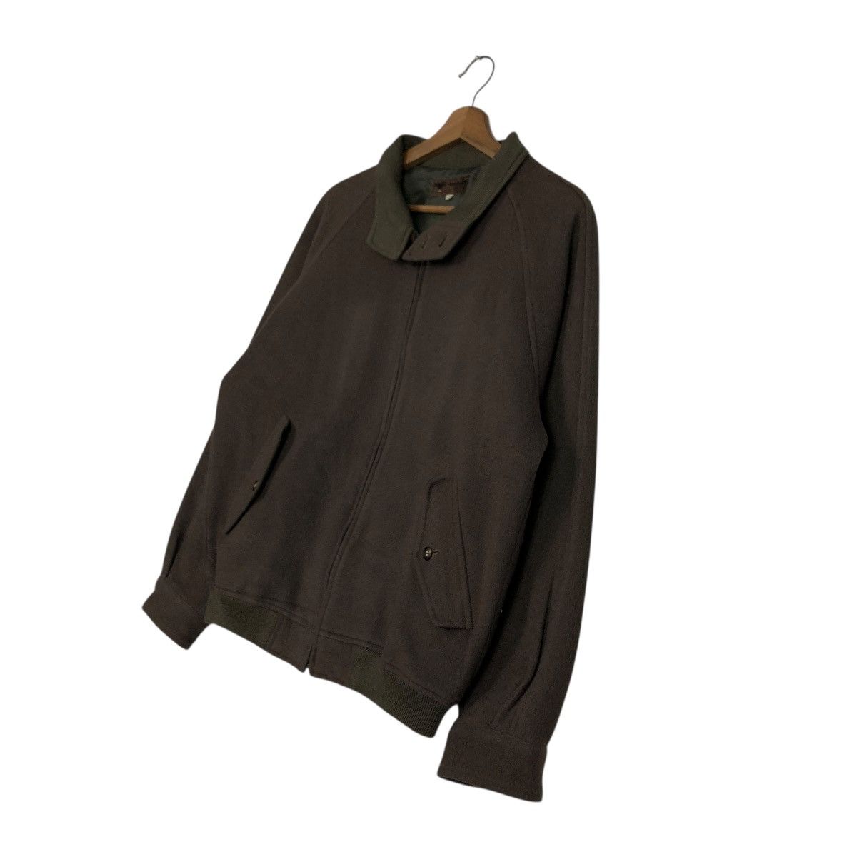 Vintage 🔥RICH BLACK VINTAGE BOMBER WOOL JACKET TENSON ISSEY MIYAKE Size US L / EU 52-54 / 3 - 4 Thumbnail