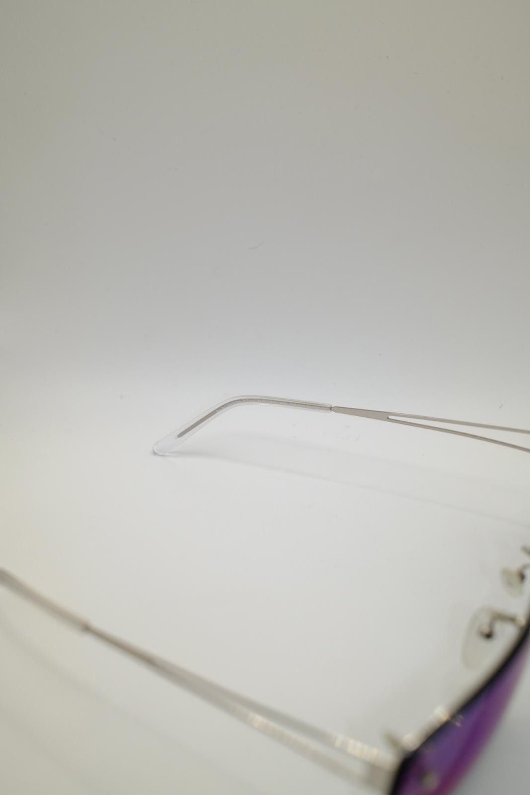 Jean Paul Gaultier 90's Jean Paul Gaultier Titanium Rim Blue Tint Sunglasses Size ONE SIZE - 5 Thumbnail