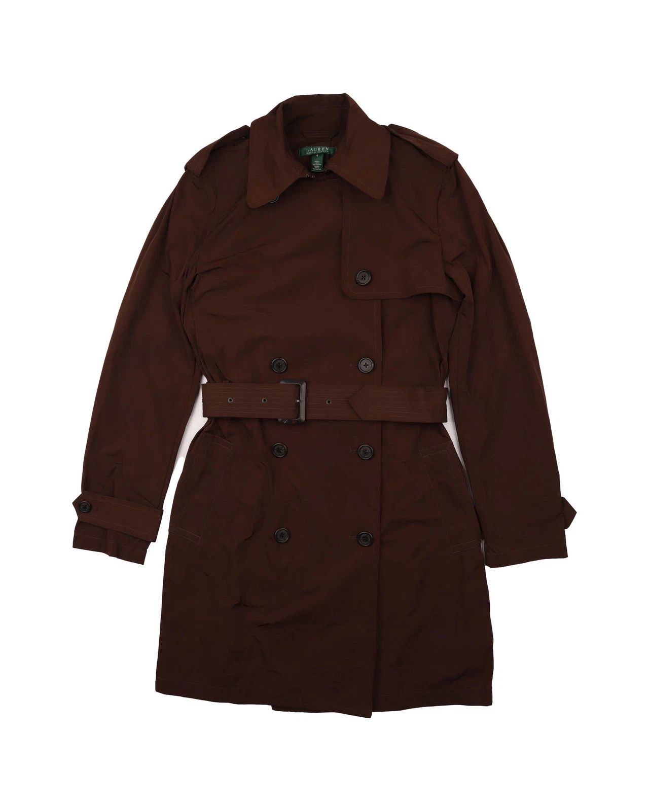 Lauren Ralph Lauren Women's Lauren Ralph Lauren Brown Trench Coat Size S Size S / US 4 / IT 40 - 1 Thumbnail