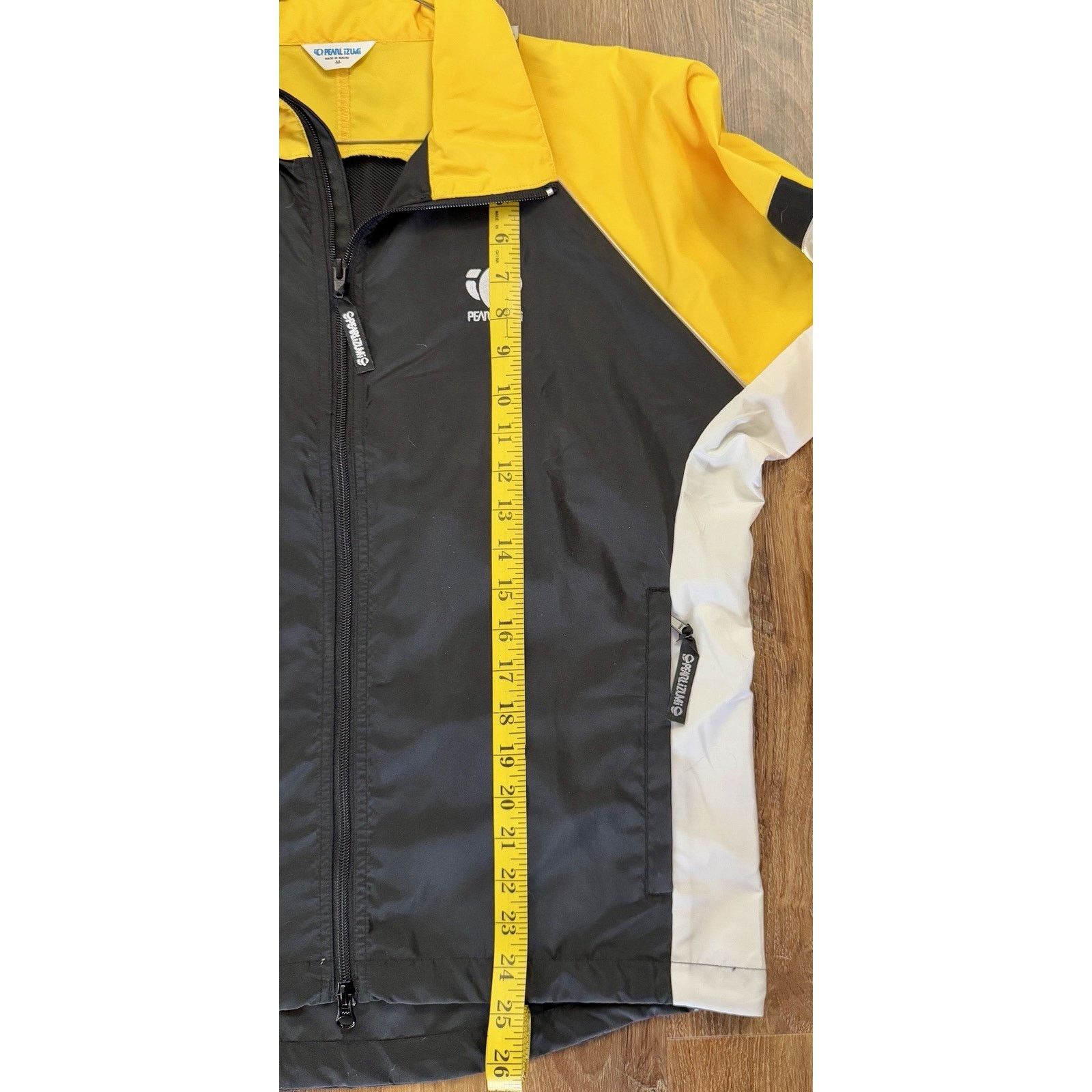 PEARL iZUMi Vintage Pearl Izumi Cylcing Zip Jacket Windbreaker M Yellow Size US M / EU 48-50 / 2 - 5 Thumbnail