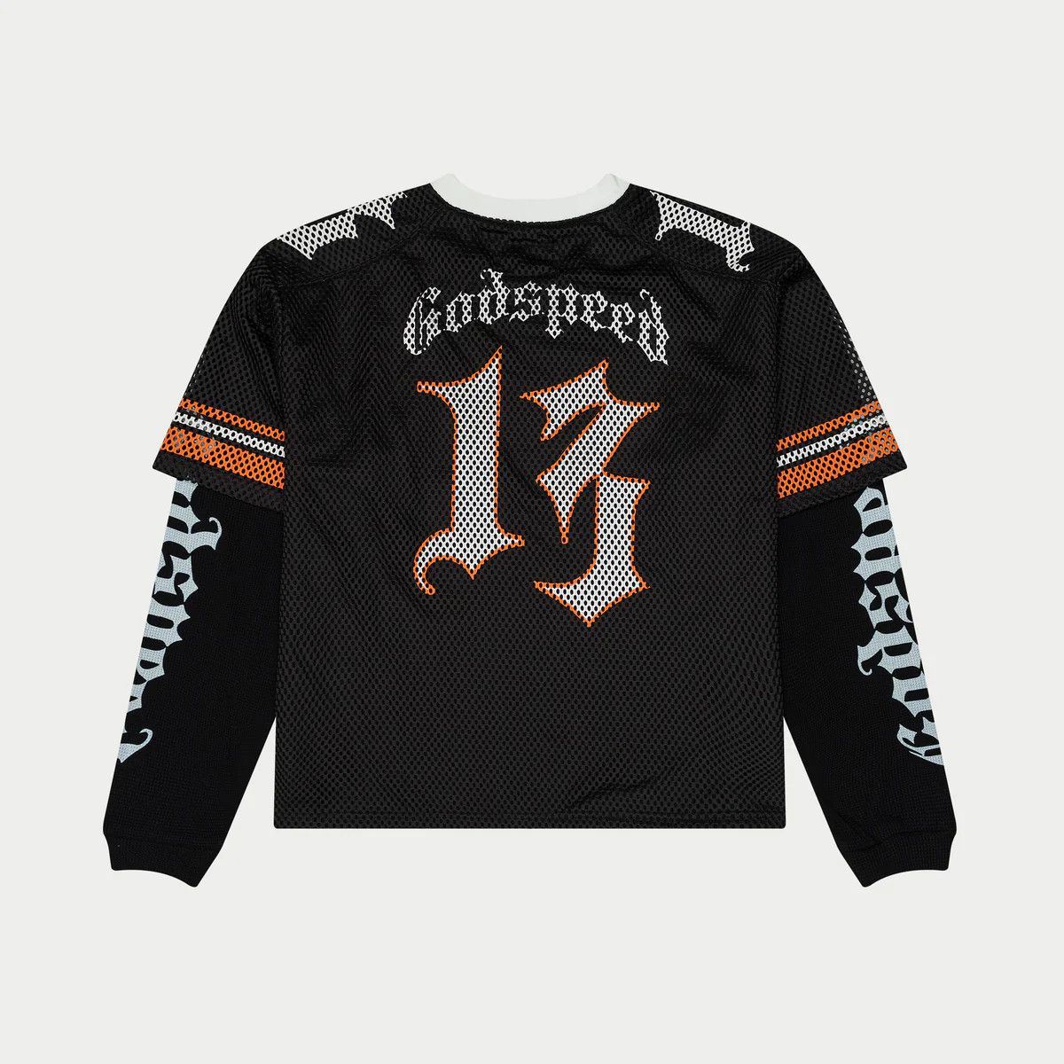 Godspeed Godspeed 'Boom' TD Layered Black & Orange Jersey Size US XXL / EU 58 / 5 - 2 Thumbnail