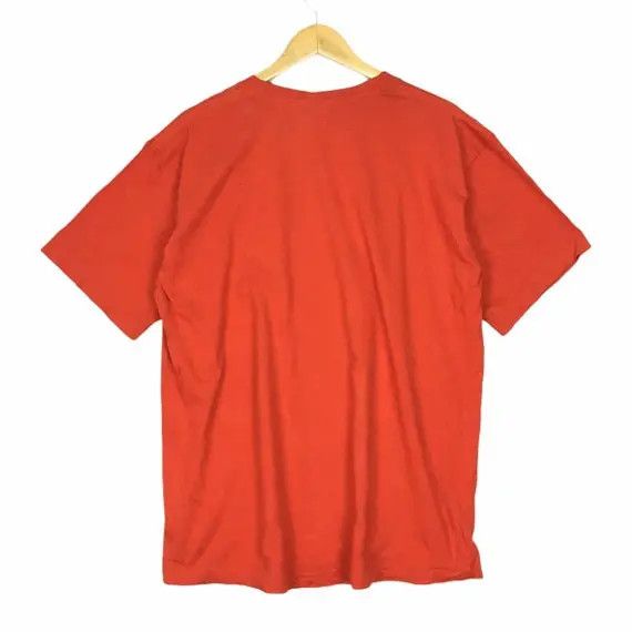 Calvin Klein Vtg CALVIN KLEIN CK Jeans Logo Orange Tee Shirt New York Size US L / EU 52-54 / 3 - 5 Thumbnail
