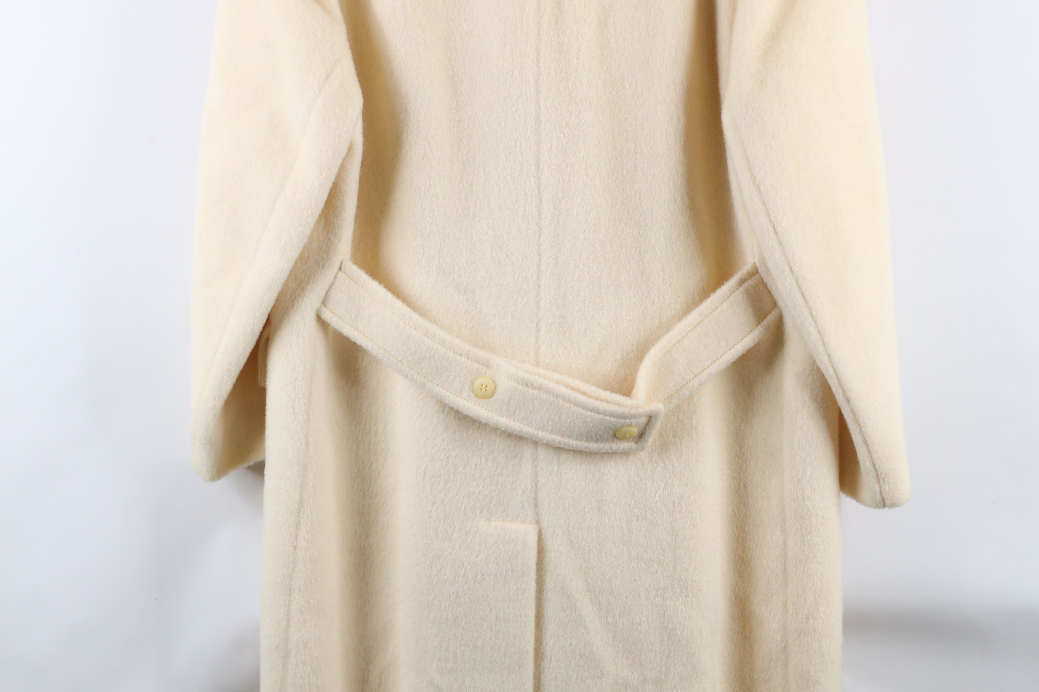 Pendleton × Vintage Vintage 70s Pendleton Wool Trench Coat Jacket Cream USA Size L / US 10 / IT 46 - 16 Thumbnail