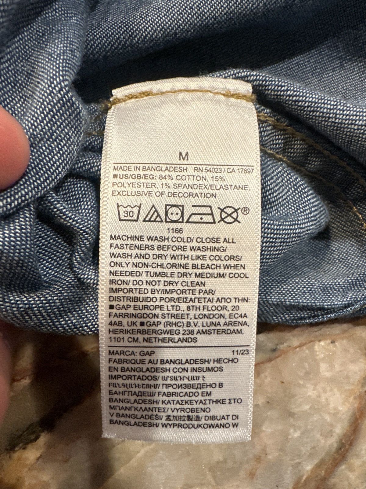 Other Gap X Dap Denim Shirt Size US M / EU 48-50 / 2 - 6 Thumbnail