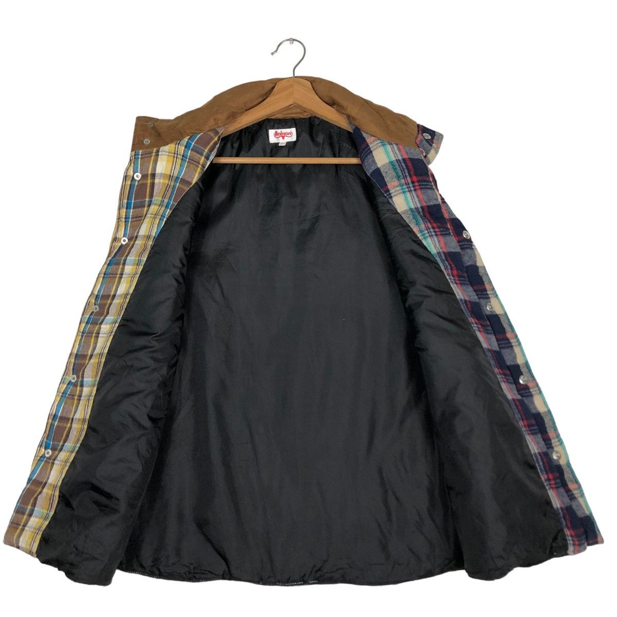 Japanese Brand 🔥VINTAGE TANK TOP PUFFER TARTAN DESIGN BOBSON USA Size US L / EU 52-54 / 3 - 13 Thumbnail
