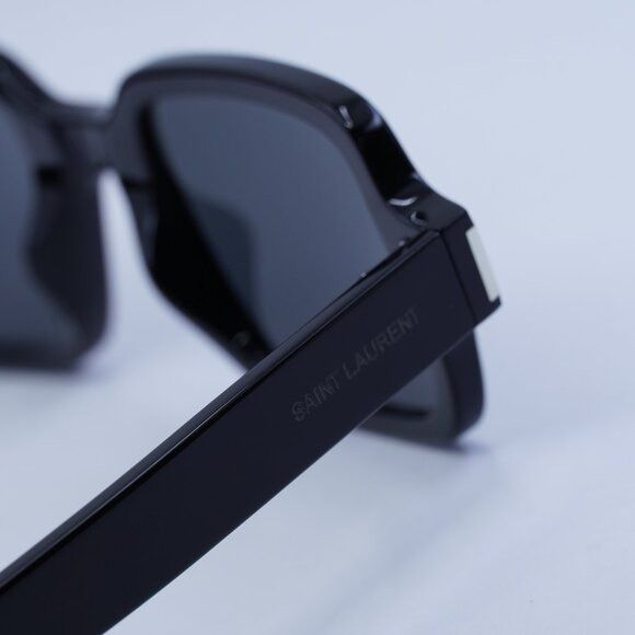 Saint Laurent Paris 🕶️ New Saint Laurent SL720 001 Sunglasses - Shiny Black Size ONE SIZE - 5 Thumbnail