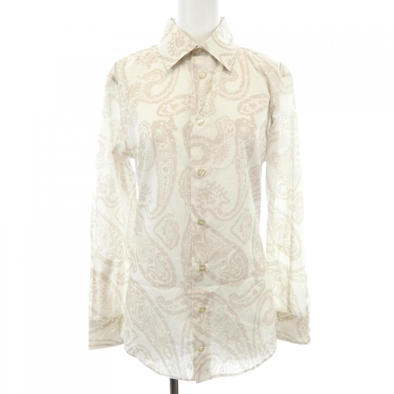 Etro Etro ETRO Cotton Shirt Textile Dress Shirt 231-11451-4731 DUTY FREE for USA Size ONE SIZE - 1 Thumbnail