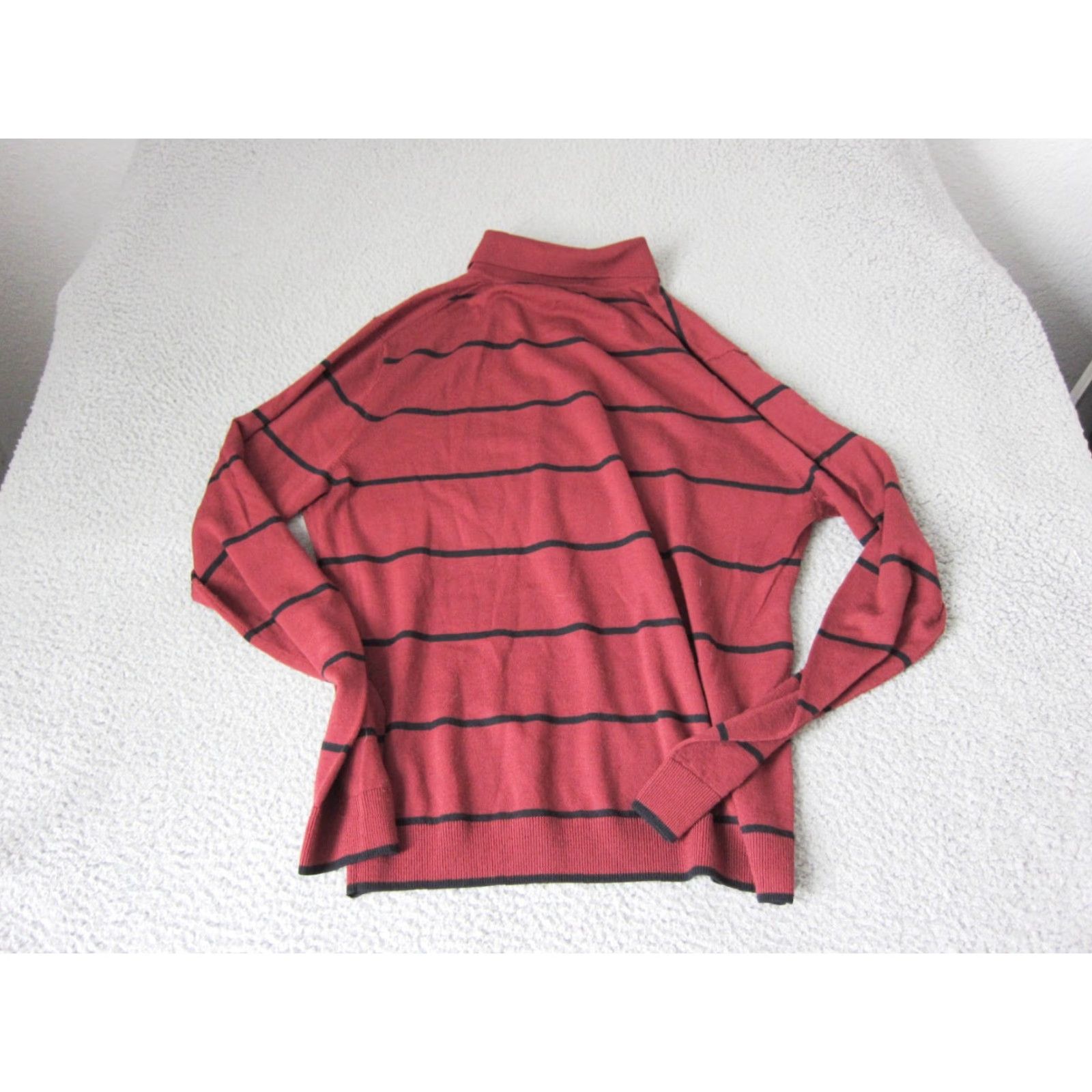 Brooks Brothers VINTAGE Brooks Brothers Sweater Adult M Red Wool Saxxon St Andrews Links Long Sleeve Collared Pullover Knitted Classic Preppy Mens Size US M / EU 48-50 / 2 - 7 Thumbnail