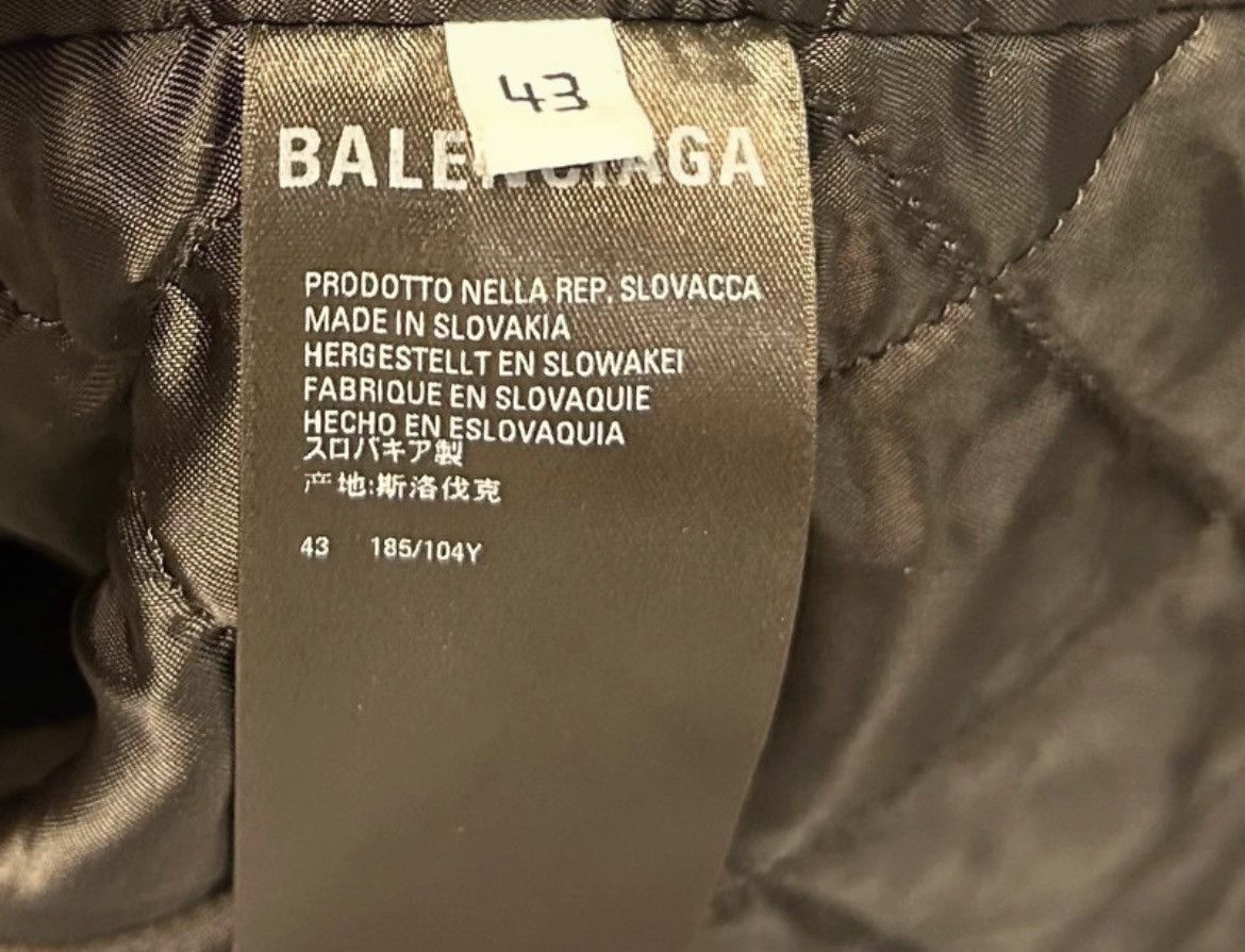 Balenciaga Balenciaga padded checked shirt Size US XL / EU 56 / 4 - 7 Thumbnail