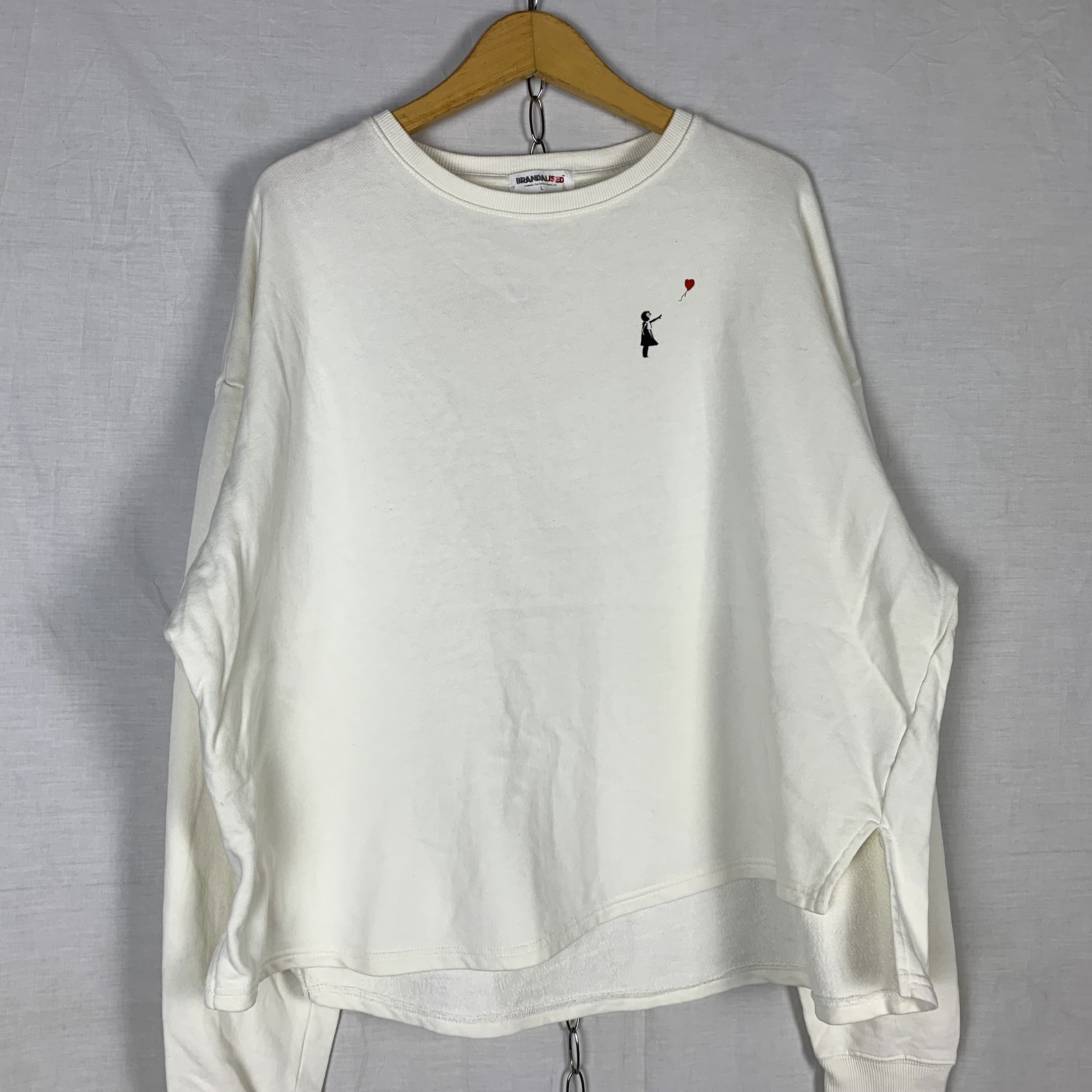 Japanese Brand Brandalised Sweatshirt Oversized Size US L / EU 52-54 / 3 - 6 Thumbnail