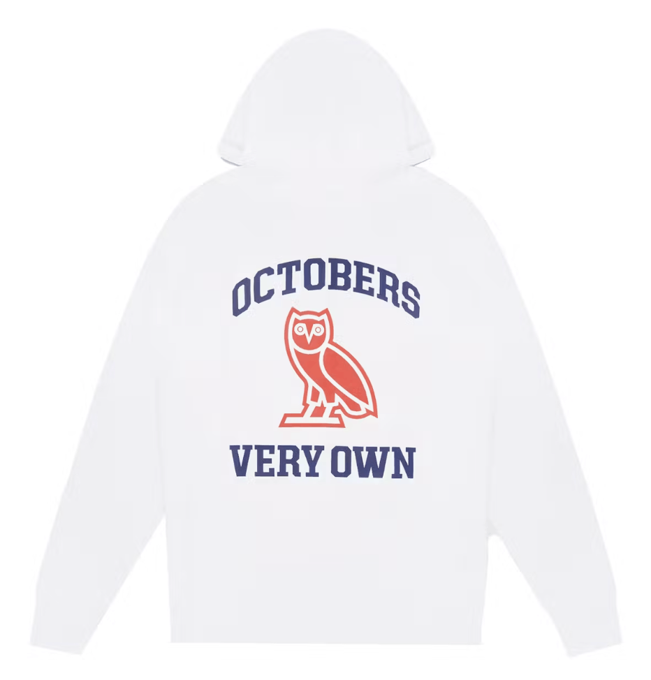 October's Very Own OVO X UofT University Of Toronto Hoodie SWEATSHIRT - White Size US M / EU 48-50 / 2 - 7 Thumbnail