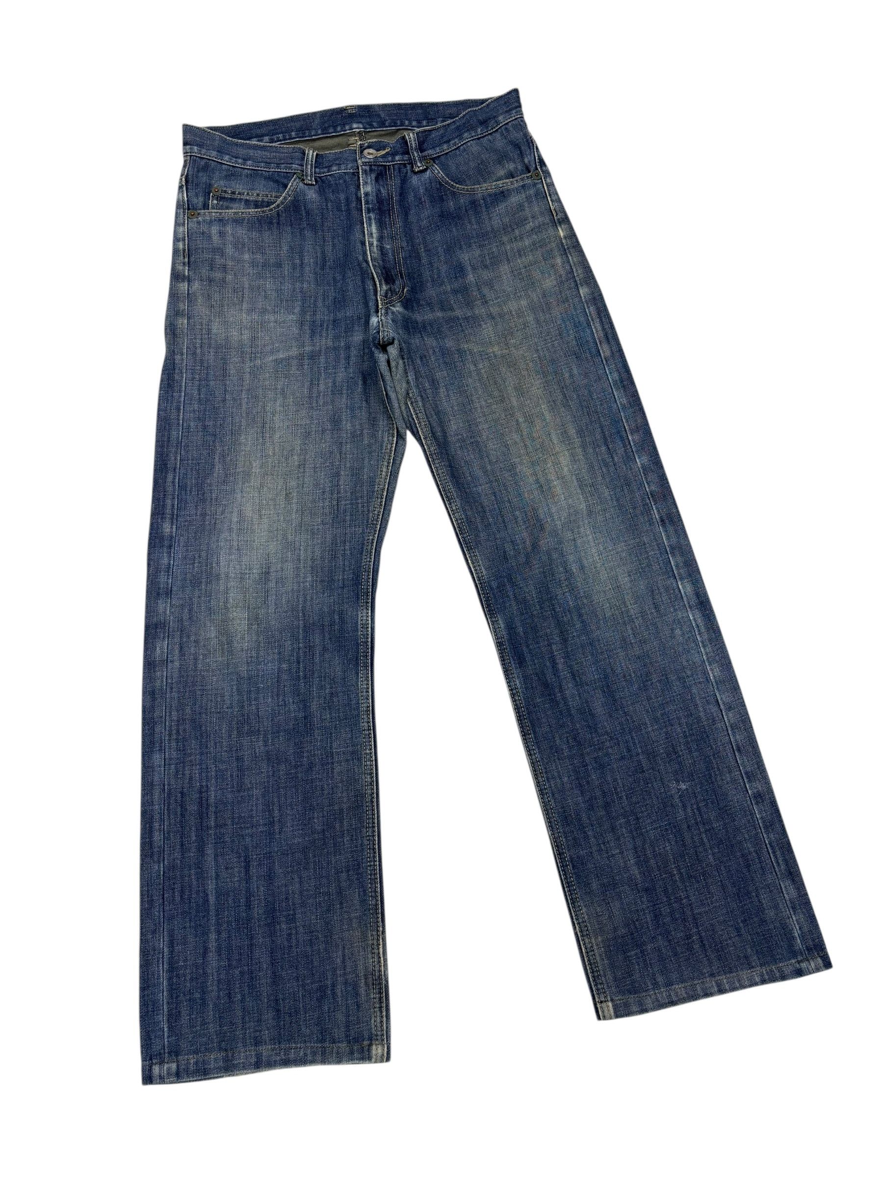 Junya Watanabe × The North Face The North Face Windstopper Distressed Denim Jeans Size US 33 - 2 Thumbnail