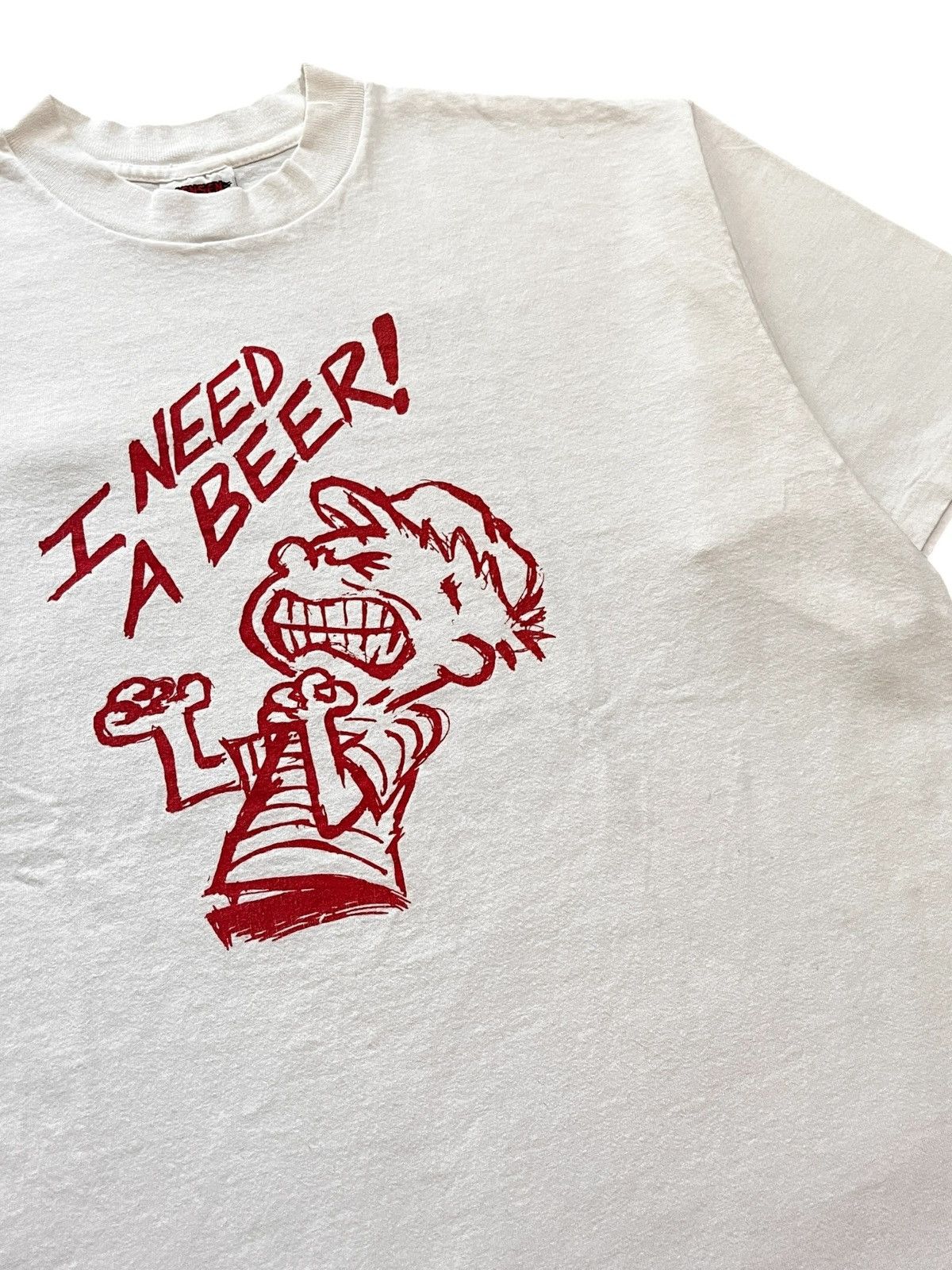 Vintage 1990s Beer Is Better Than Women Size US L / EU 52-54 / 3 - 5 Thumbnail