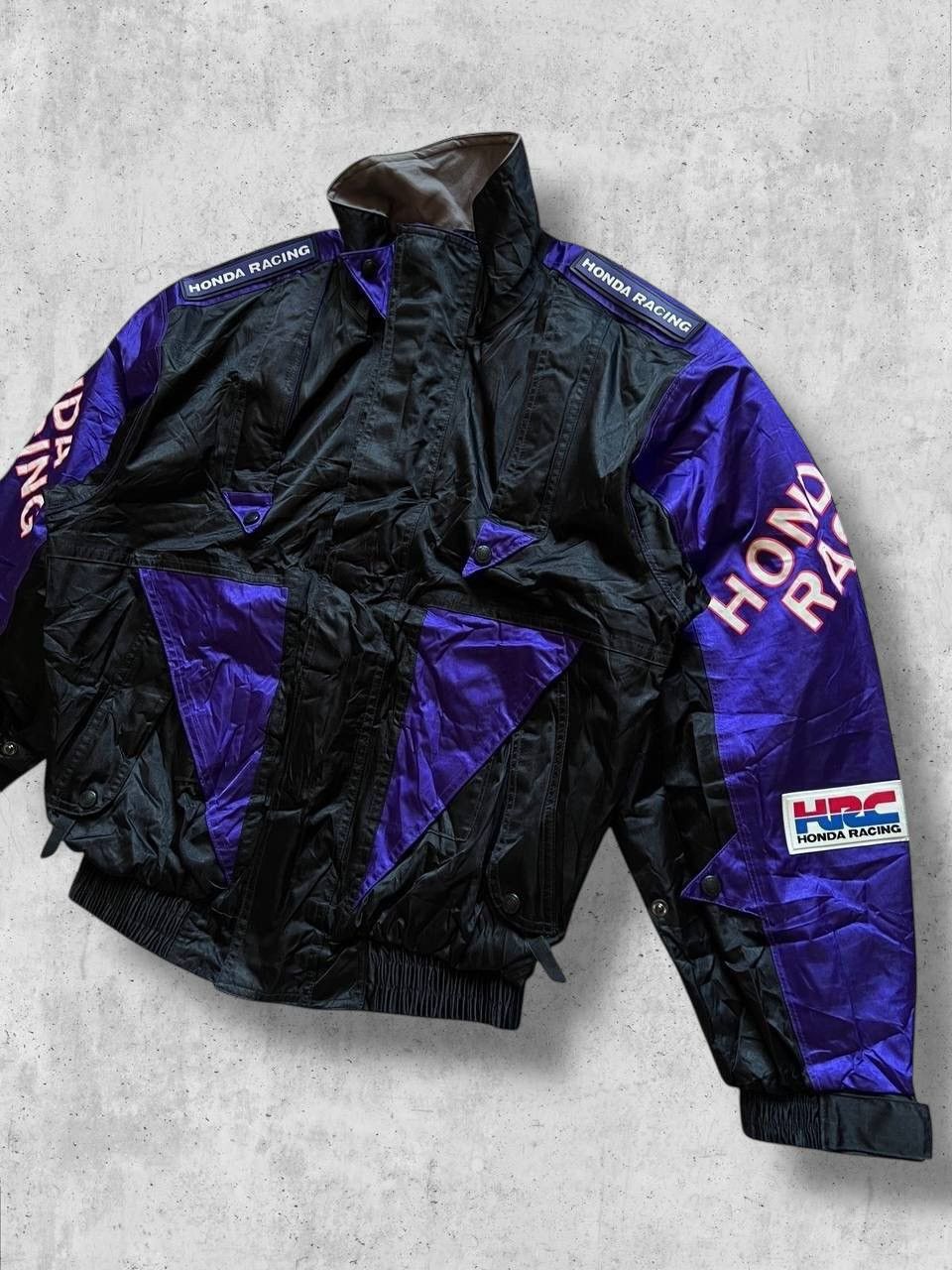 Other Vintage HONDA RACING Jacket 90s Retro Cars Moto Bomber track Size US XXL / EU 58 / 5 - 5 Thumbnail