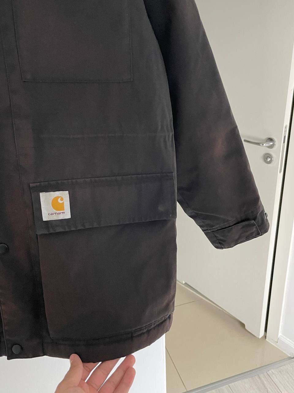 Carhartt × Vintage Carhartt Vintage Parka Jacket Center Logo Faded Y2K Size US M / EU 48-50 / 2 - 3 Thumbnail
