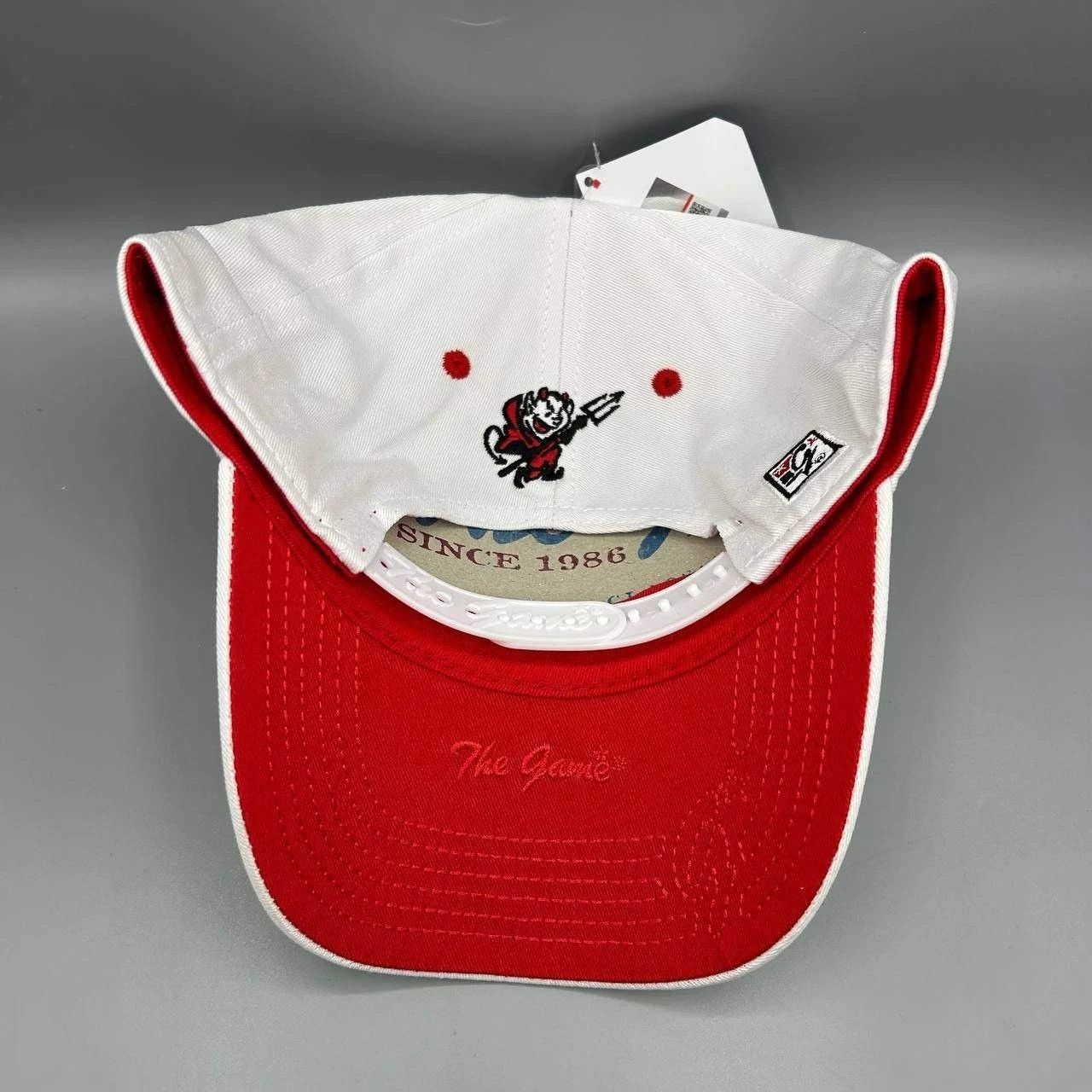 The Game Vintage Dickinson College Red Devils Hat Snap Back Cotton Size ONE SIZE - 7 Thumbnail
