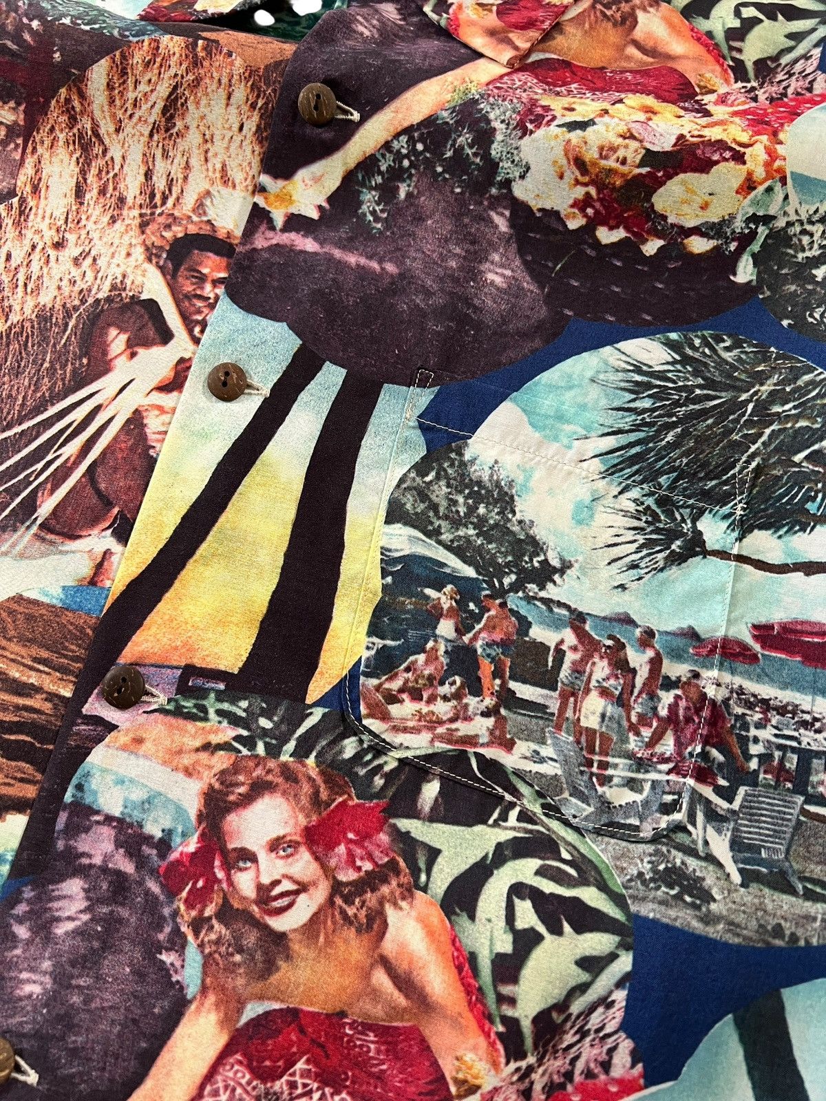 Sun Surf Toyo Enterprise ‘Gold” Rayon Graphic Hawaiian Shirt Sun Surf Size US L / EU 52-54 / 3 - 14 Thumbnail