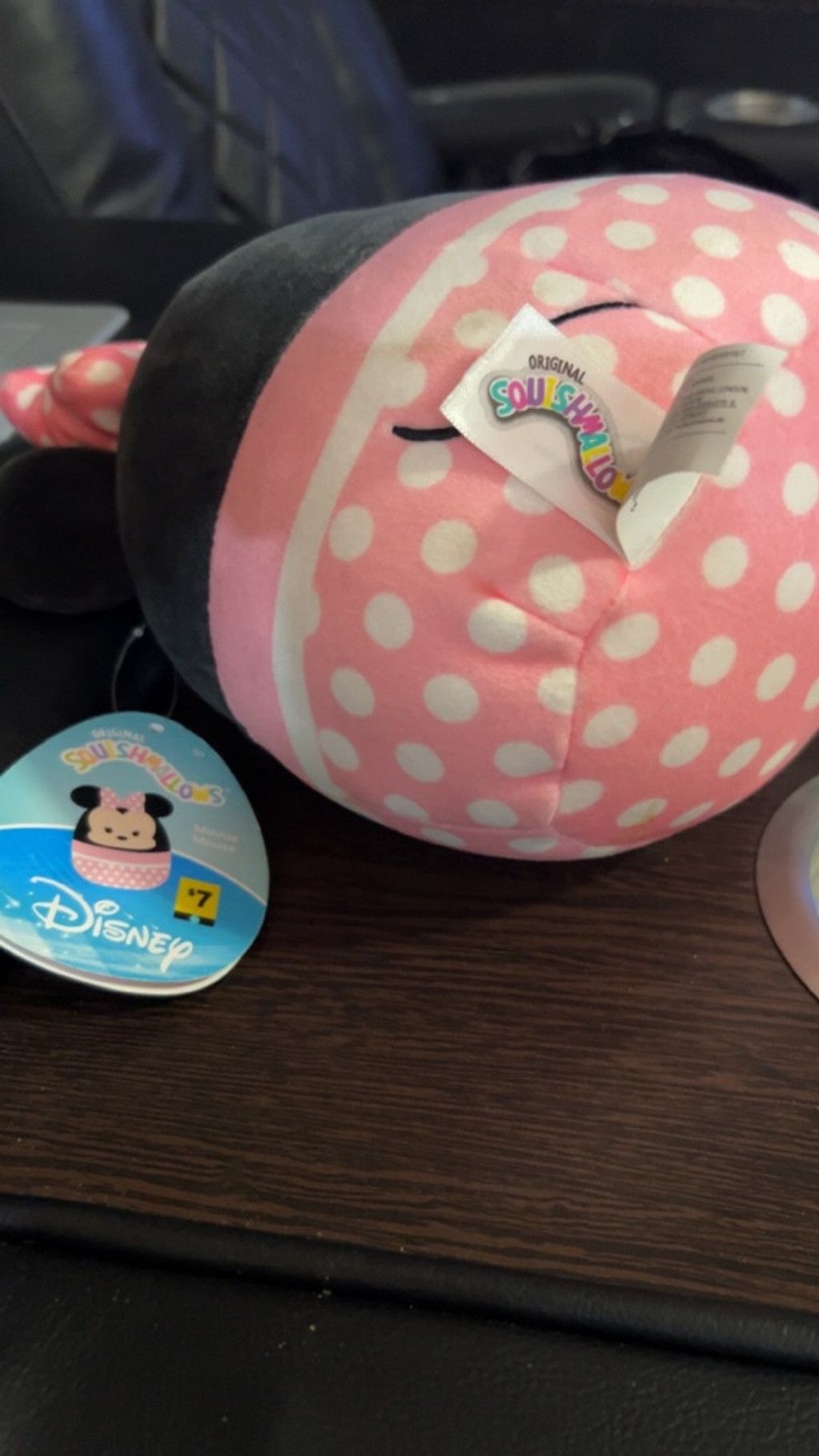Disney Girls Disney Squishmallows Minnie Mouse Stuffed Animal Pink Size ONE SIZE - 5 Thumbnail