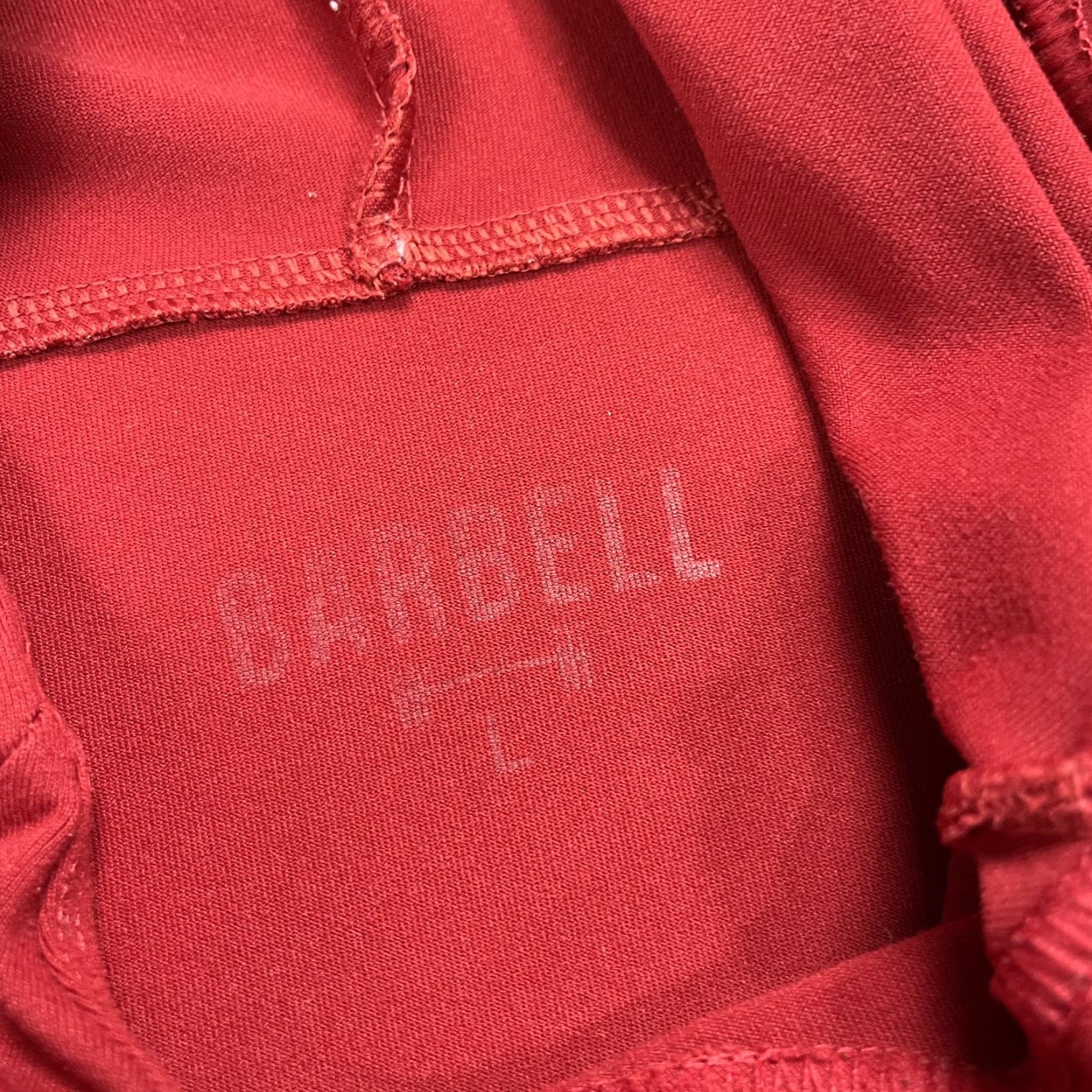 Vintage Barbell Apparel Hoodie Mens Large Red Performance Stretch Pullover Sweatshirt Size US L / EU 52-54 / 3 - 5 Thumbnail