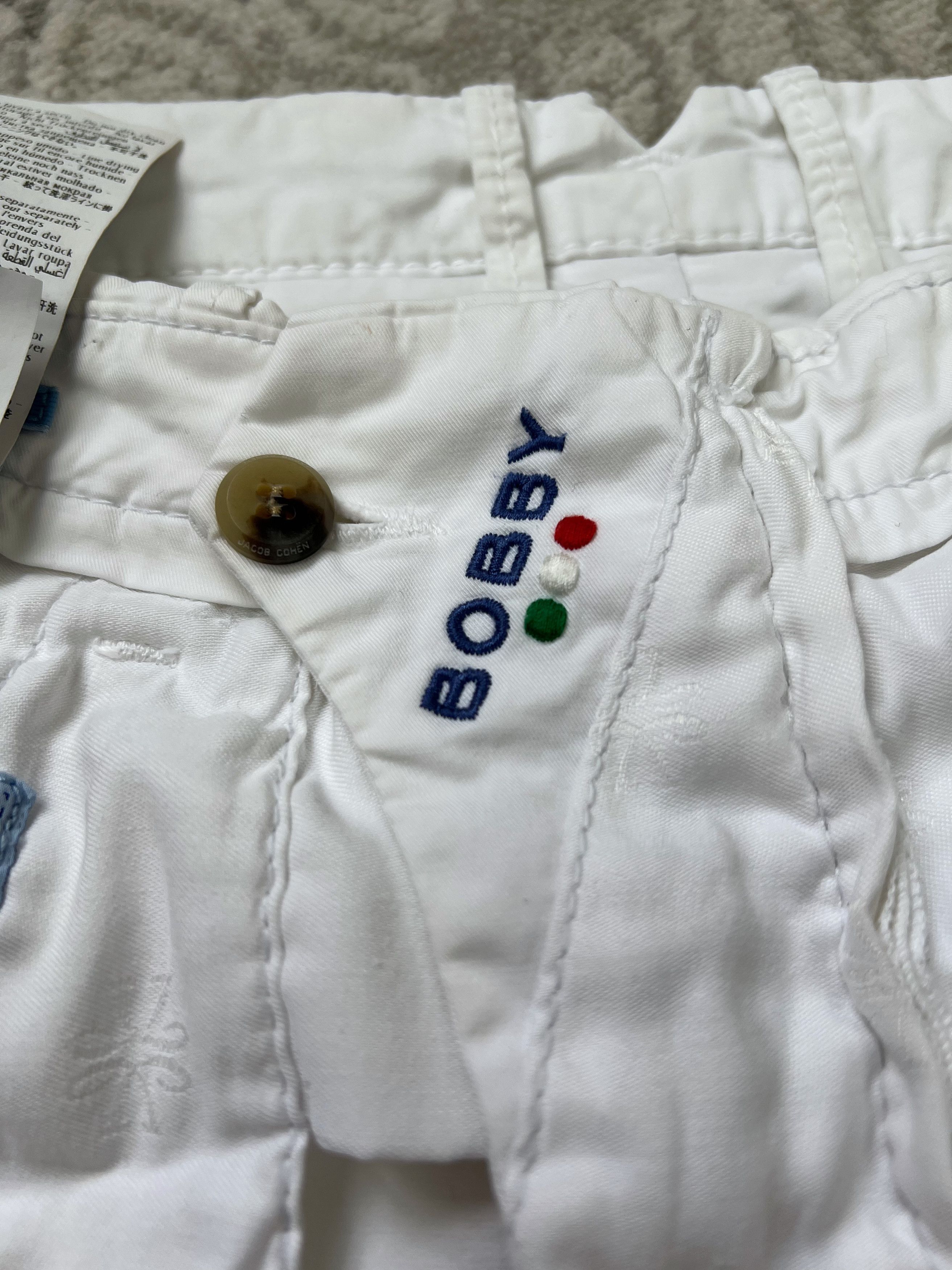 Jacob Cohen Jacob Cohën Bobby Comfort White Luxury Chino Pants 32 Size US 32 / EU 48 - 22 Thumbnail