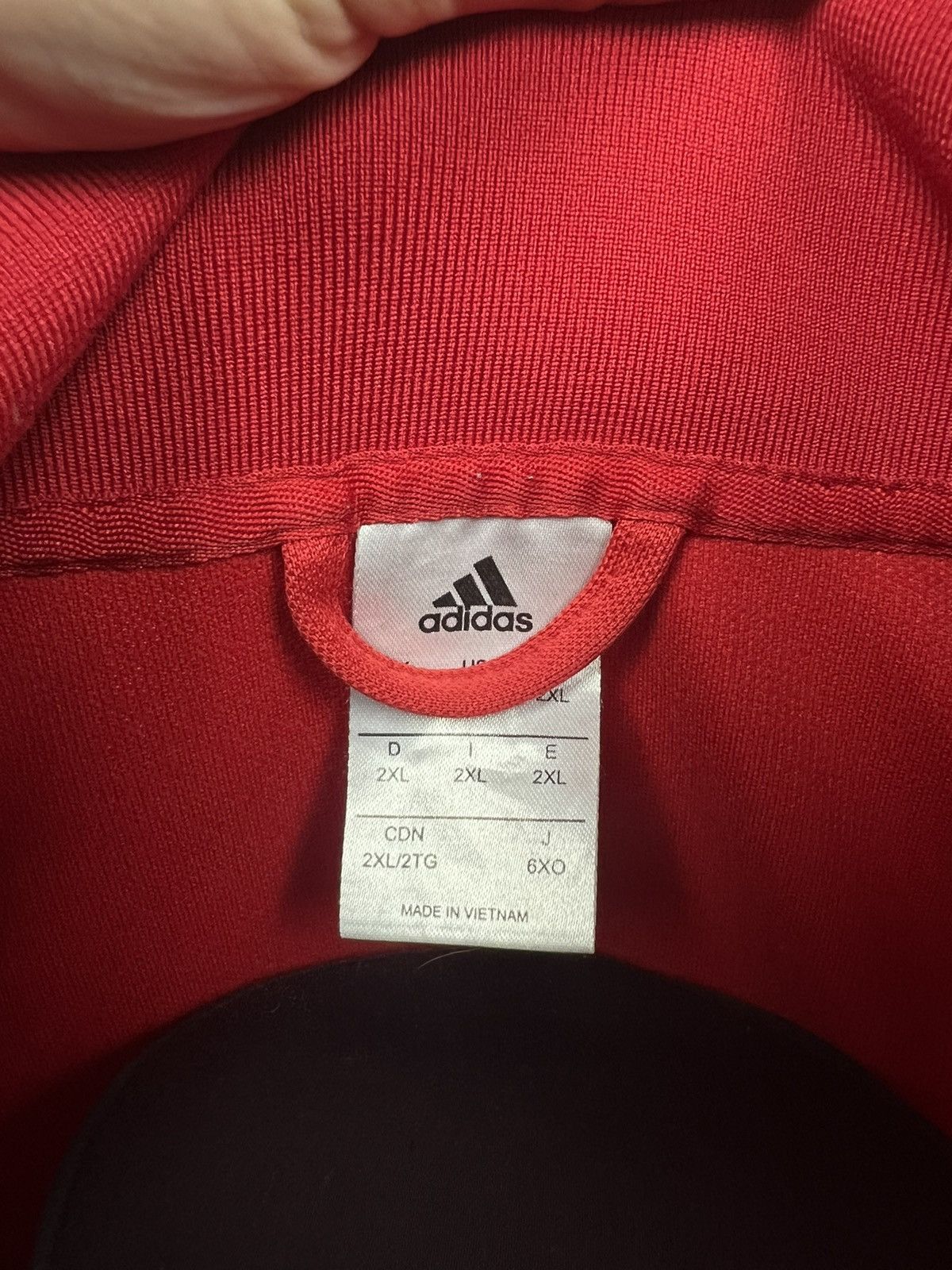 Adidas Adidas Manchester United track jacket vintage soccer Size US XXL / EU 58 / 5 - 7 Thumbnail