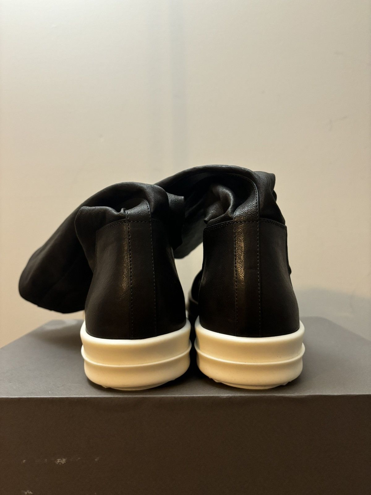 Rick Owens Rick Owens Ankle Sock Sneaks Black Milk Size US 8 / EU 41 - 5 Thumbnail