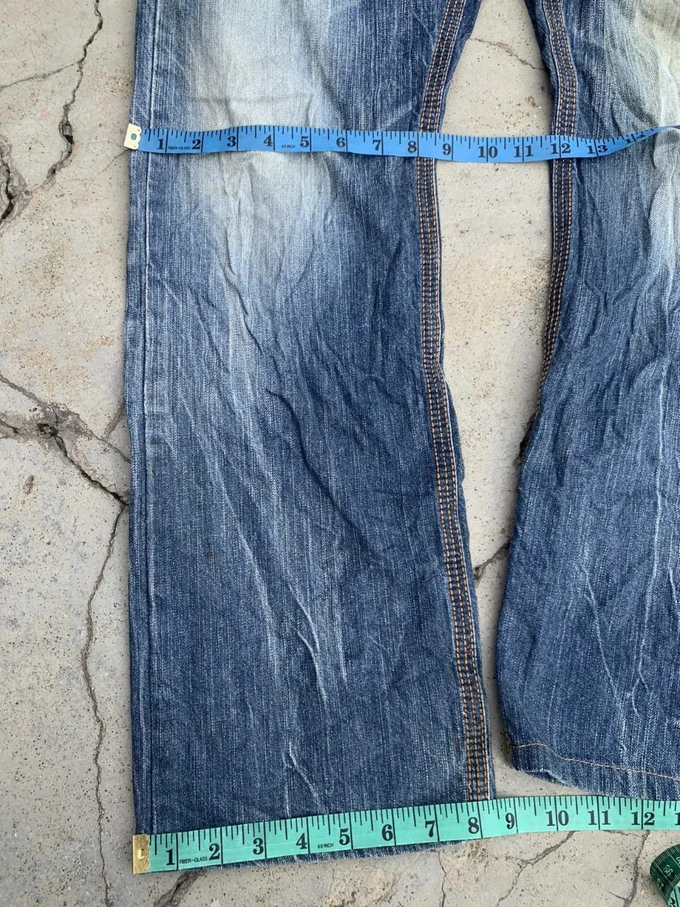 Edwin Vintage Edwin buckle back fade mud wash. Size US 33 - 5 Thumbnail