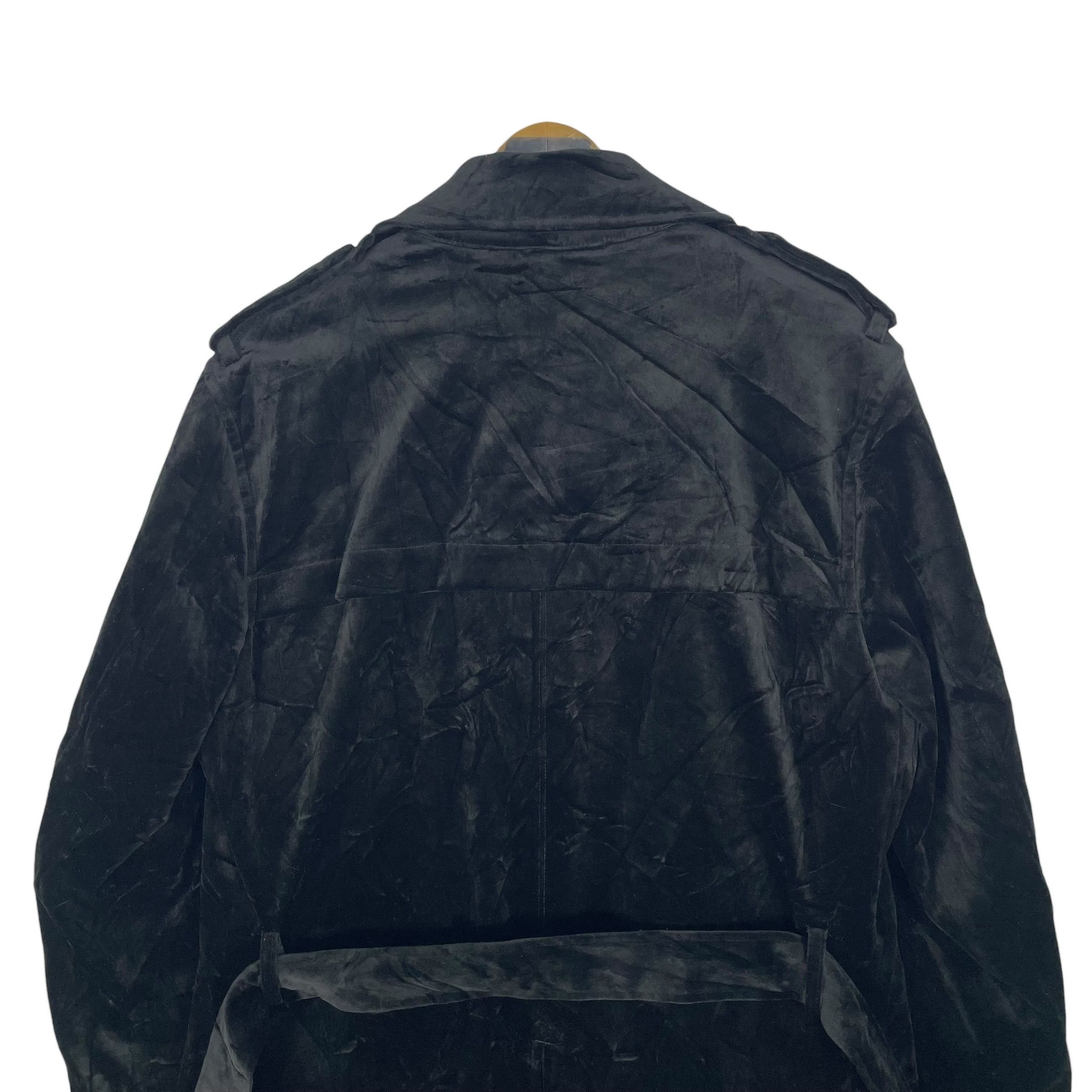Yohji Yamamoto Vintage Yohji Yamamoto X D’Urban A.A.R Velvet Pea Coat Size US M / EU 48-50 / 2 - 14 Thumbnail