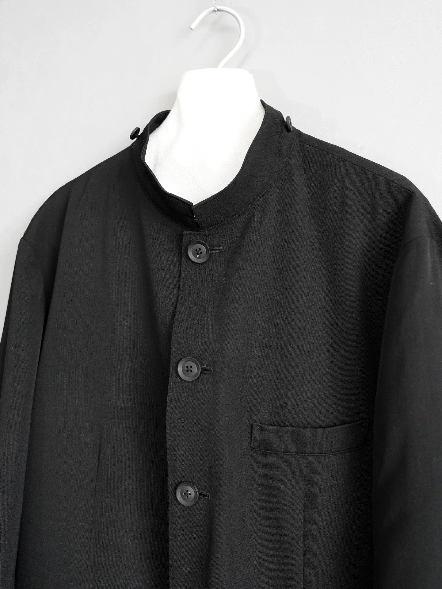 Yohji Yamamoto Yohji Yamamoto 21AW Detachable Hooded Jacket Size 4 Size US XL / EU 56 / 4 - 5 Thumbnail