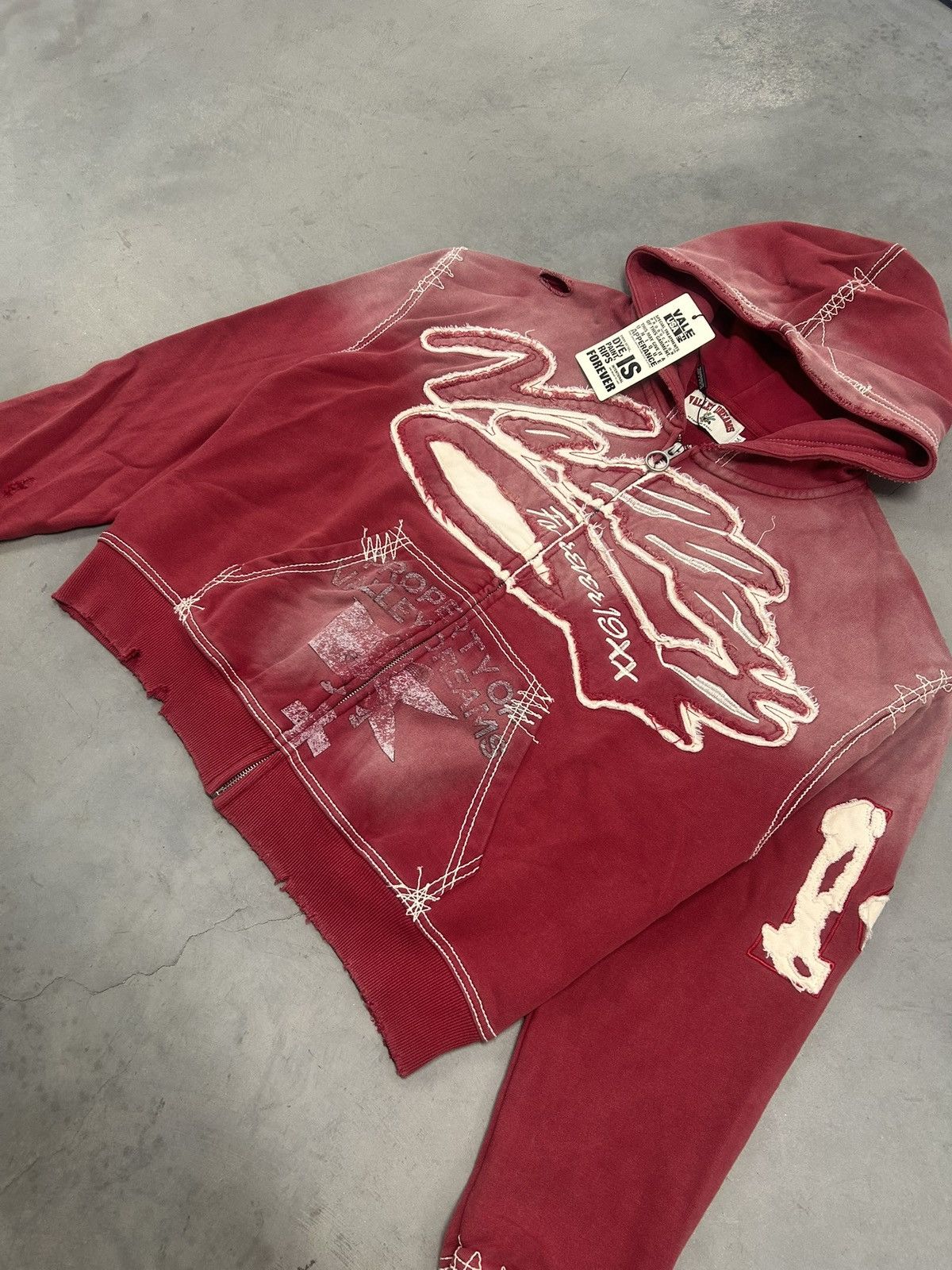 Vale Vale Forever Valley Dreams Red Religion Zip Up Hoodie Size US XL / EU 56 / 4 - 2 Thumbnail