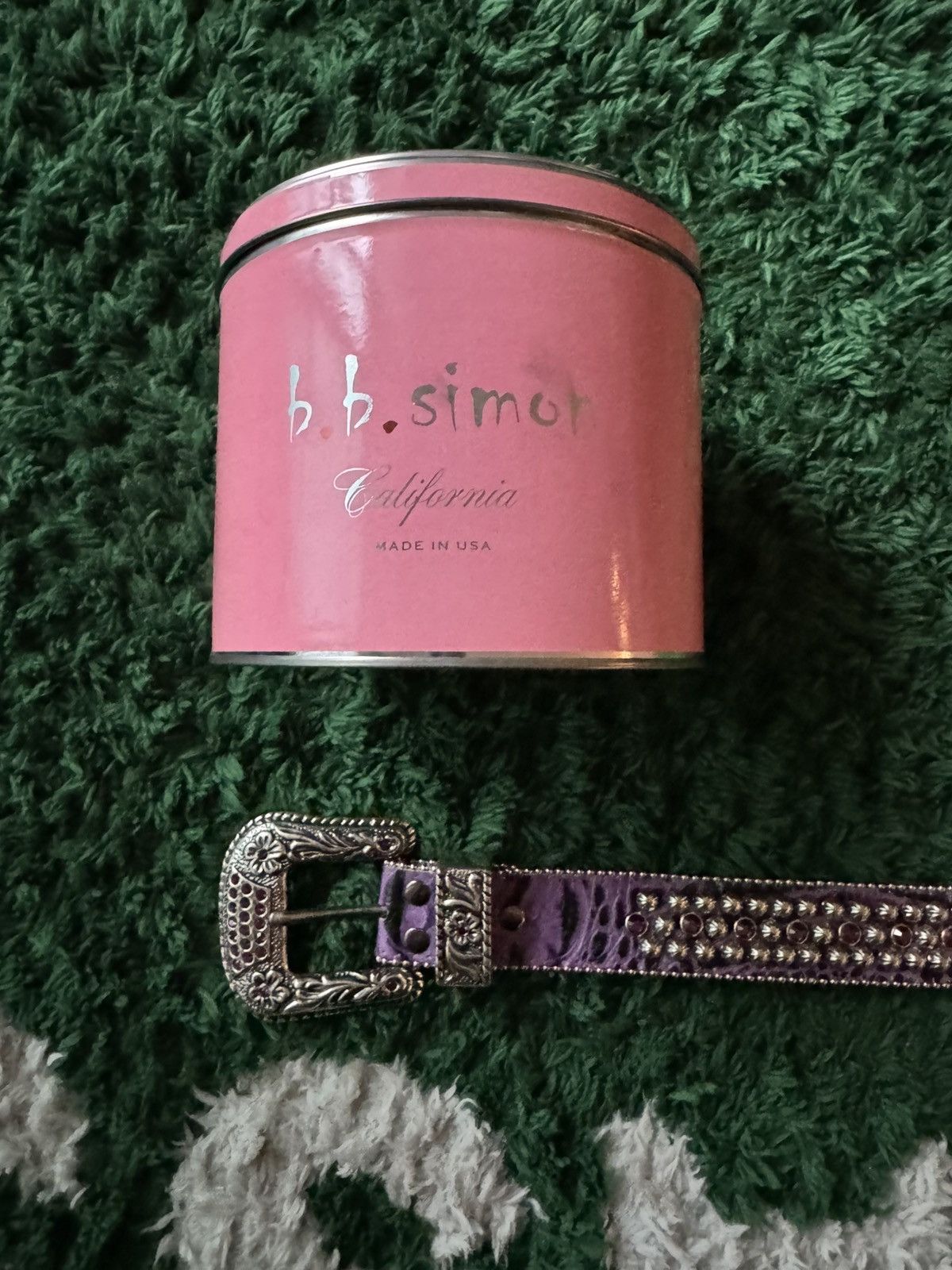 Simon Purple Trojan Belt