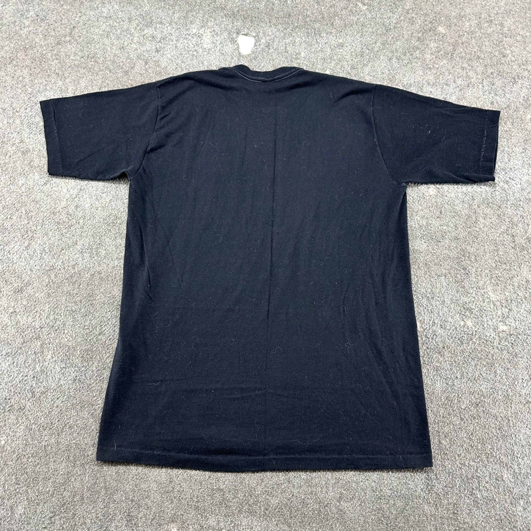 Vintage VINTAGE Sportswear Shirt Mens XL Black 70s 70s Joe King & The Lost Posse Obscure Country Western Band T-Shirt Crew Neck Short Sleeve Graphic Print Size US XL / EU 56 / 4 - 4 Thumbnail