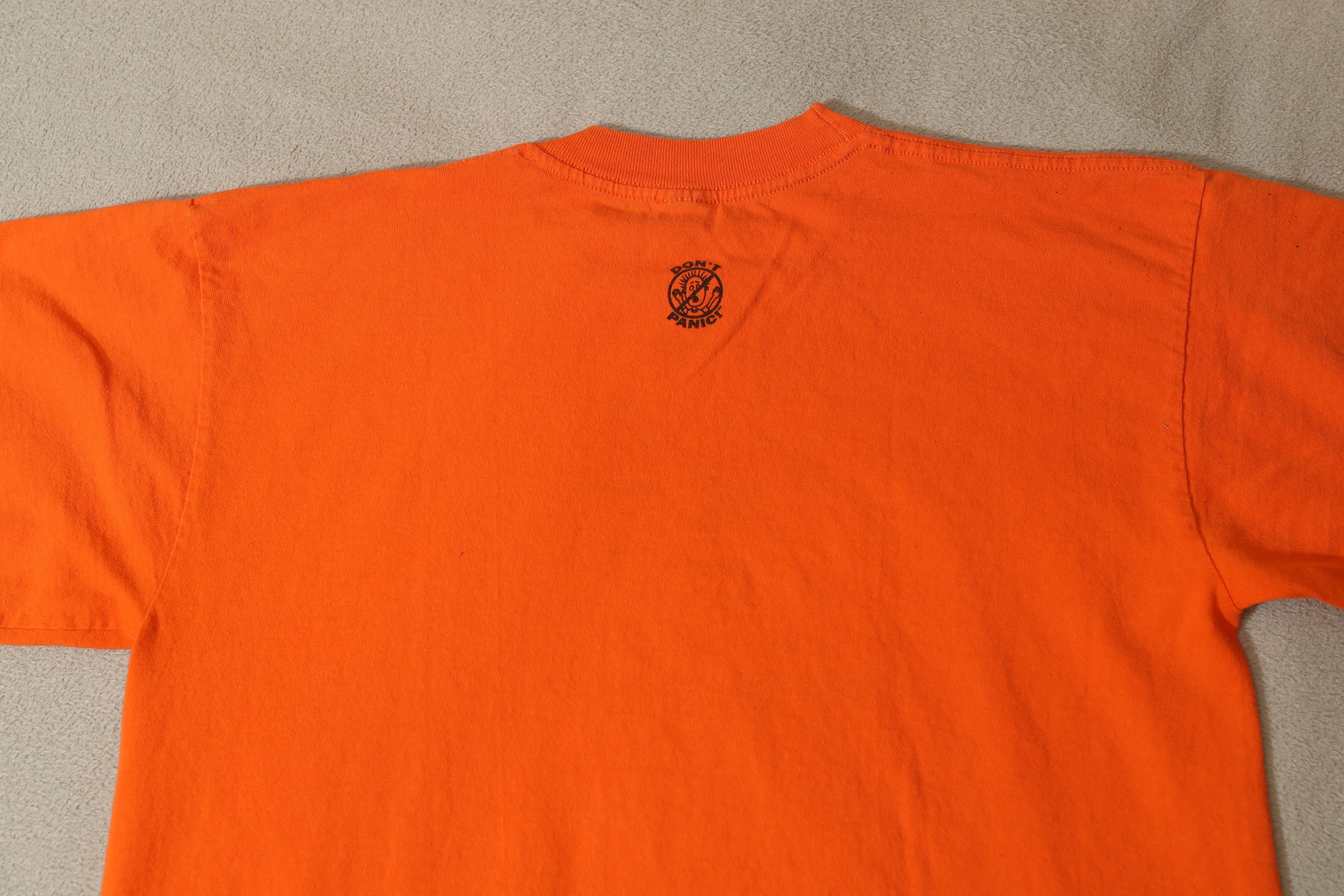 Vintage Dont Panic Class Clown 2000 Tee - (L) Size US L / EU 52-54 / 3 - 10 Thumbnail