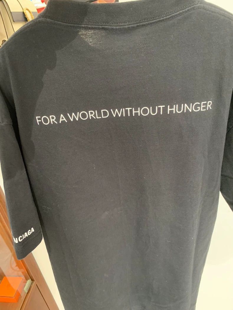 Balenciaga BALENCIAGA Black T-shirt Size US M / EU 48-50 / 2 - 7 Thumbnail