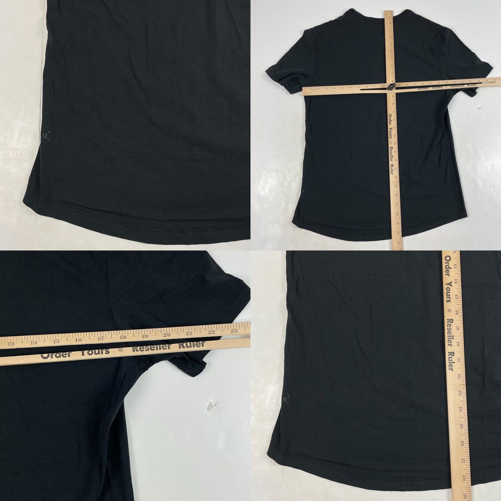 Lululemon Lululemon Mens Medium Black 5 Year Basic Short Sleeve Workout Gym Stretch Shirt Size US M / EU 48-50 / 2 - 8 Thumbnail