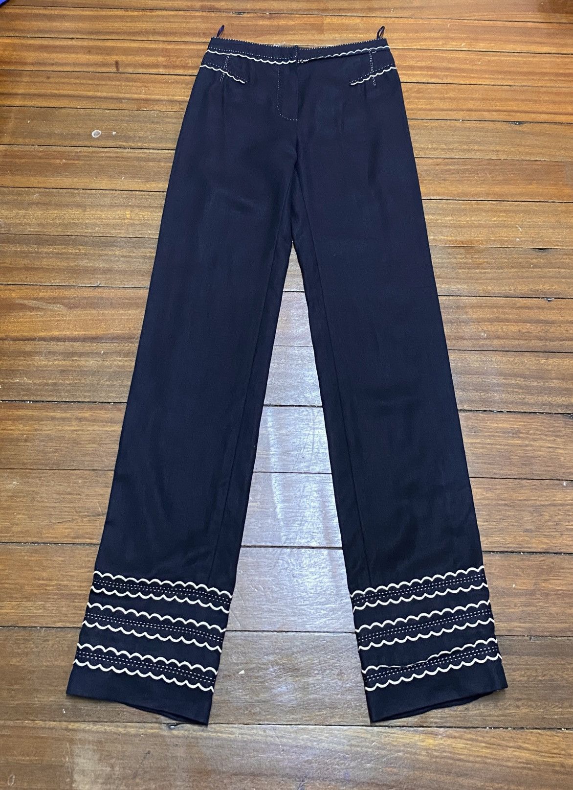 Louis Vuitton Very Rare Design Brand Louis Vuitton Pants 2000s Size US 27 - 1 Thumbnail