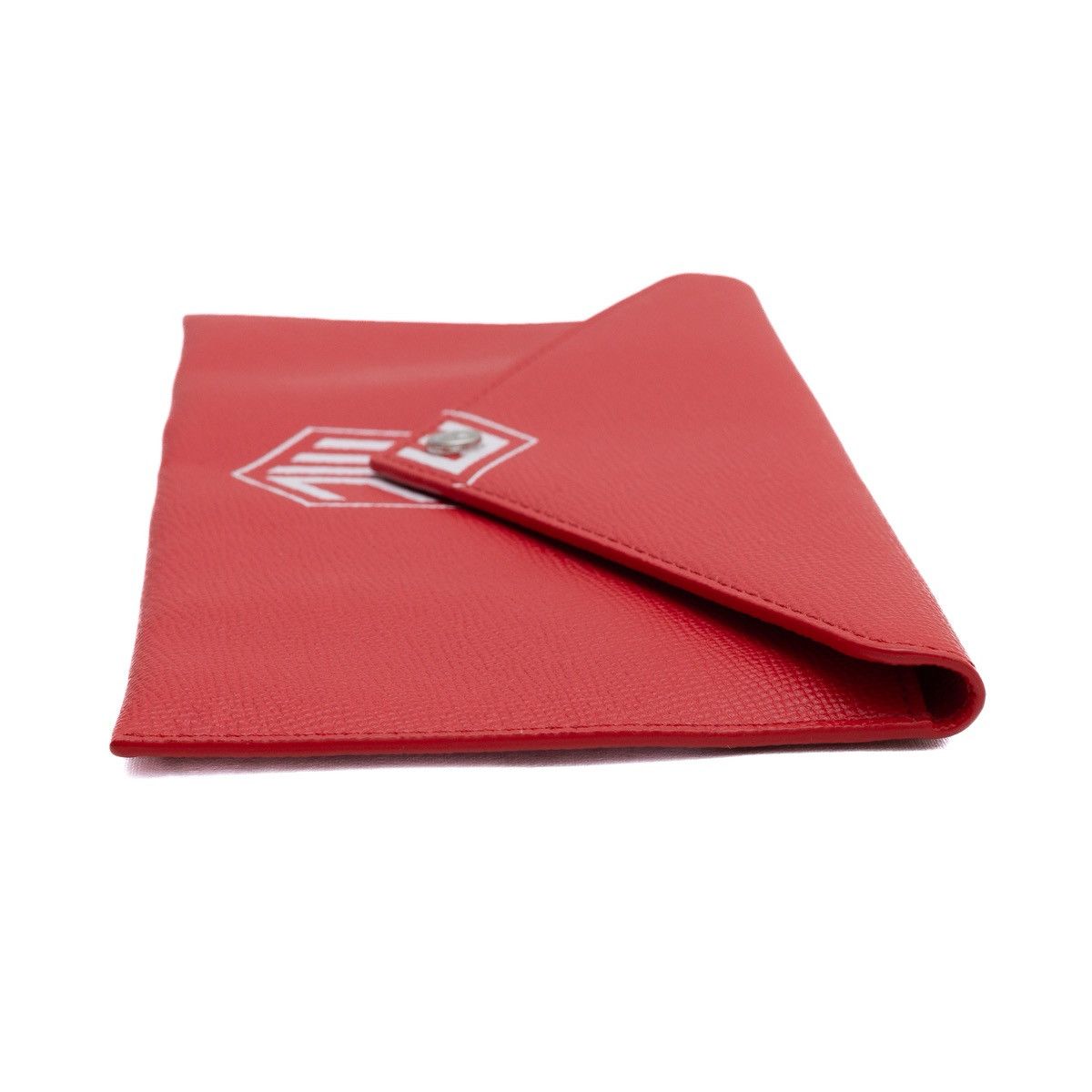 MCM MCM Red Canvas Logo Envelope Cosmetics Pouch Size ONE SIZE - 5 Thumbnail