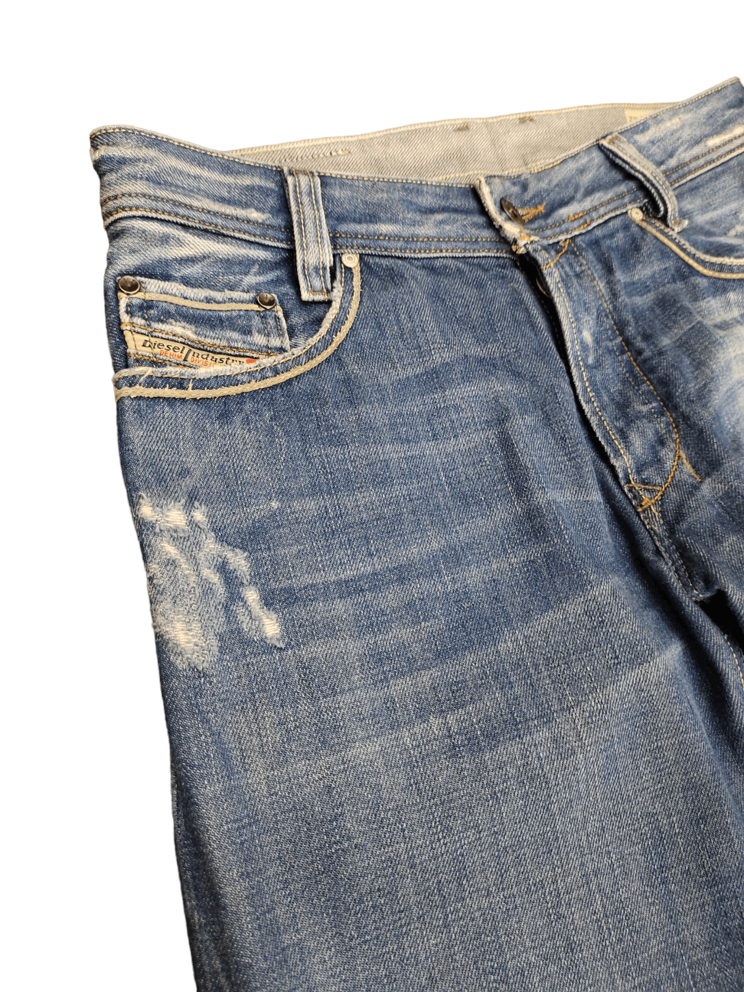Diesel Flare Jeans Diesel Koffha Denim Jean Boot Cut Y2k Streetwear Size US 29 - 5 Thumbnail