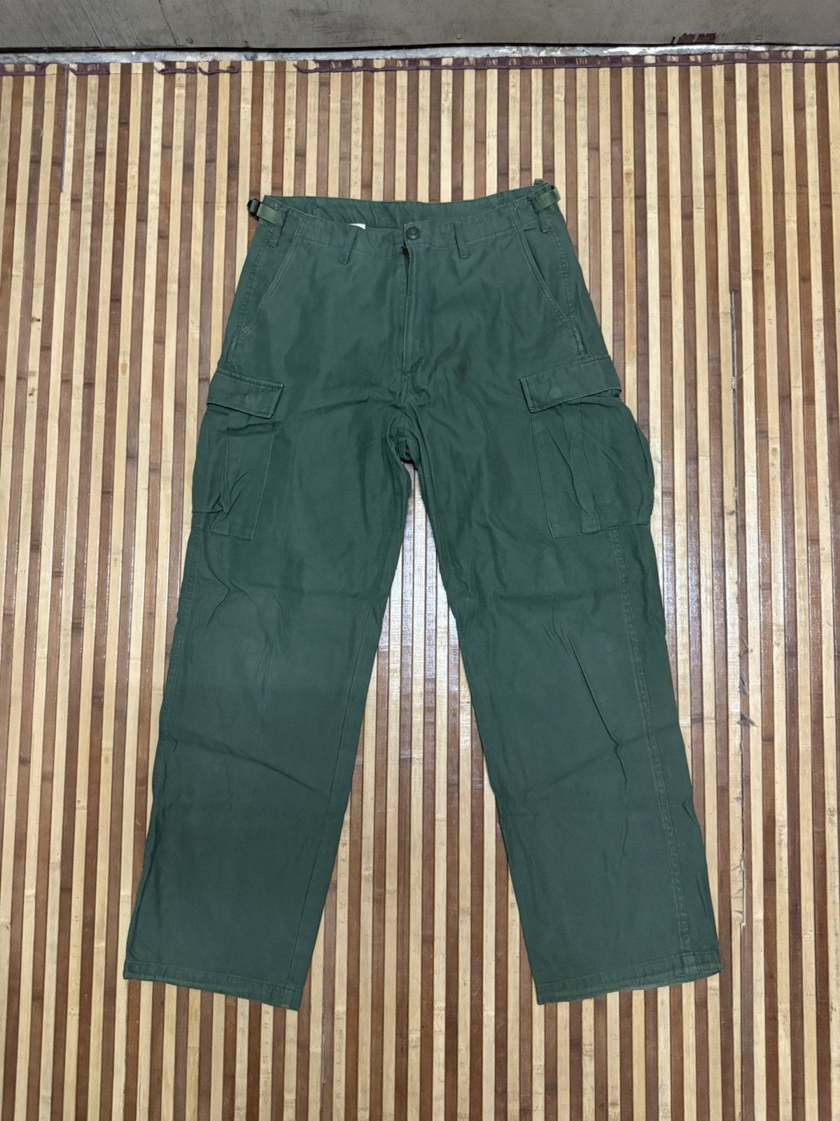 Japanese Brand Vintage Military Style Cargo Pants / Japan Streetwear W Size US 32 / EU 48 - 2 Thumbnail