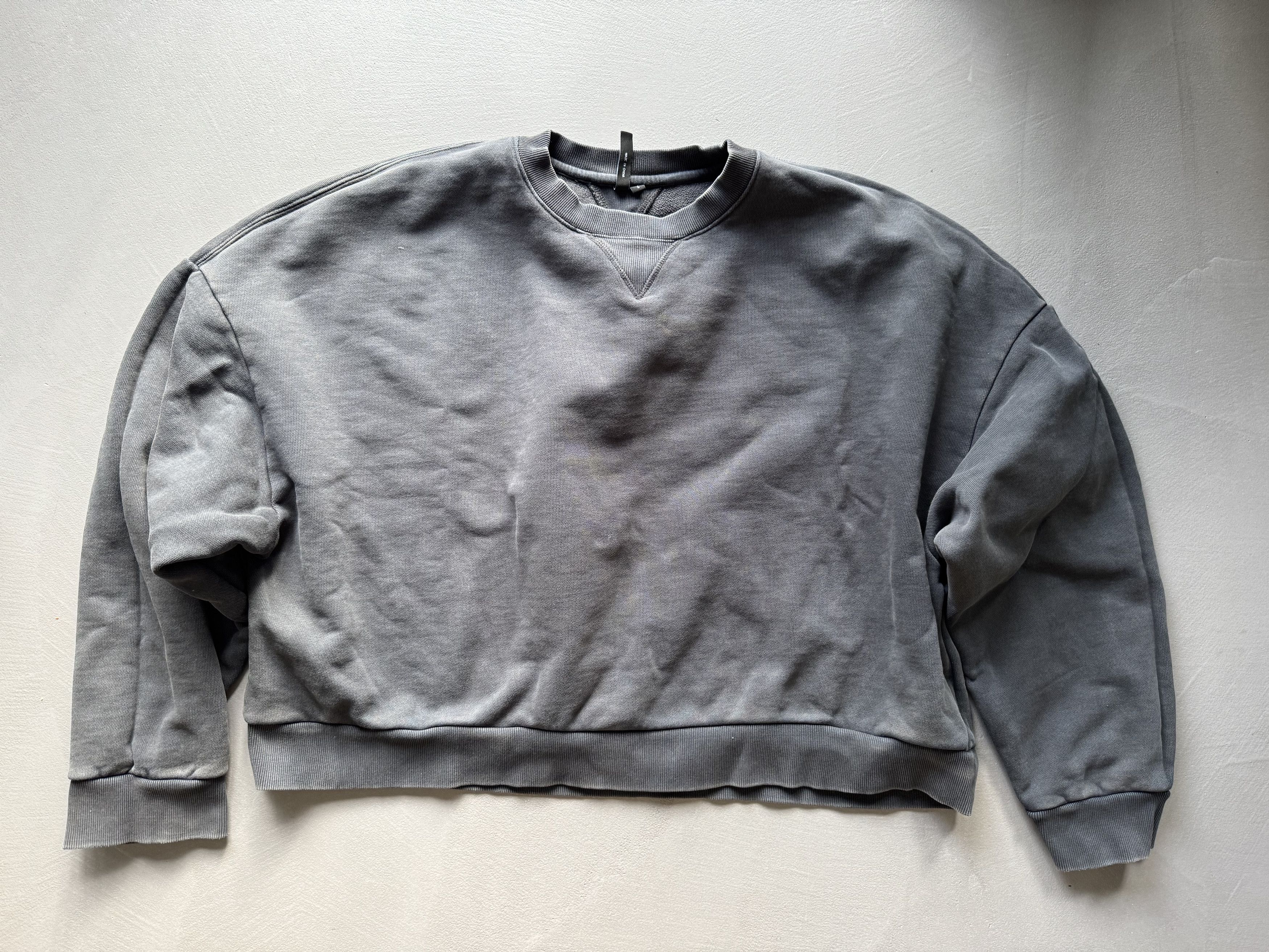 Entire Studios Entire Studios Boxy Organic Cotton Sweatshirt, Grey Size US L / EU 52-54 / 3 - 2 Thumbnail