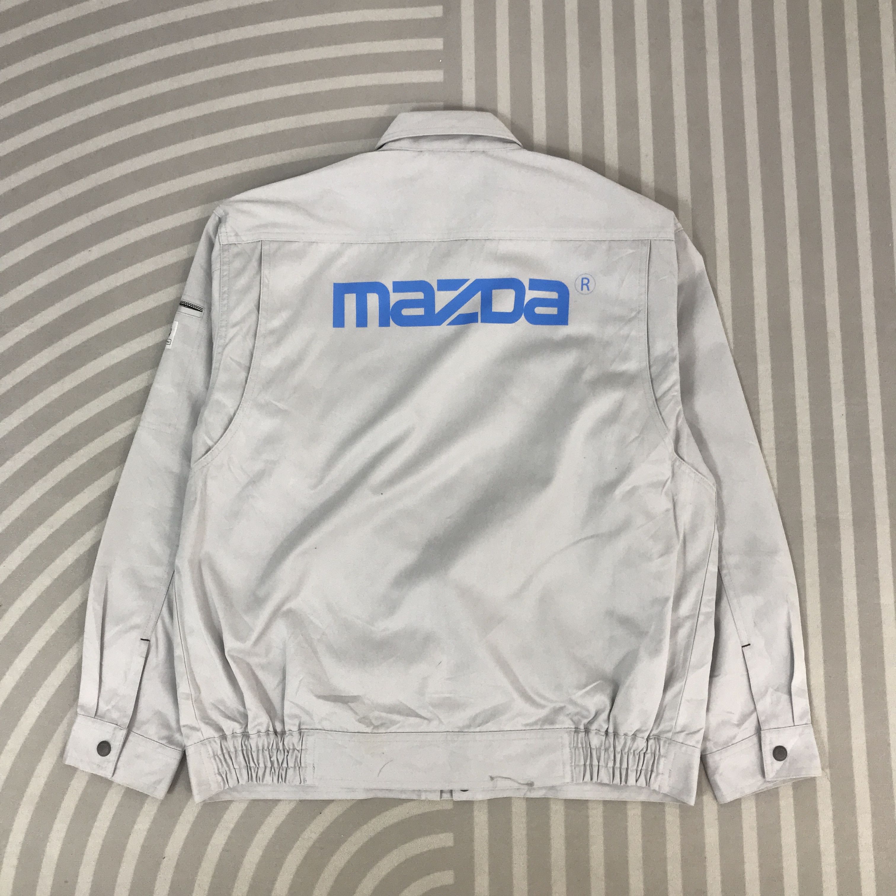 Japanese Brand Vintage Mazda Racing Team Japan Uniform custom Jacket K64B14 Size US L / EU 52-54 / 3 - 1 Thumbnail