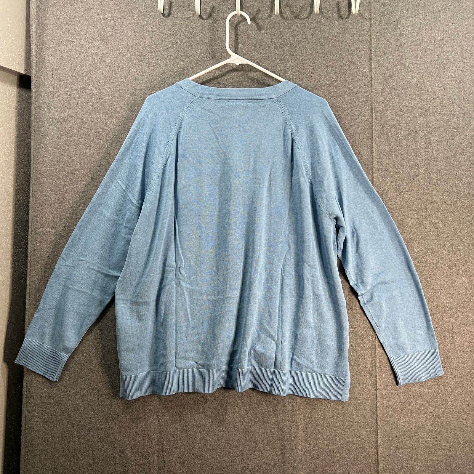 Isaac Mizrahi Isaac Mizrahi Live! Button Front sweater with Lave Size XL / US 12-14 / IT 48-50 - 11 Thumbnail